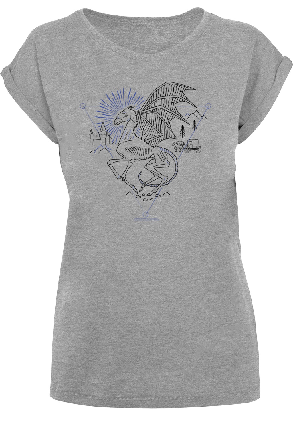 F4NT4STIC T-Shirt "Harry Potter Thestral Line Art", Print günstig online kaufen