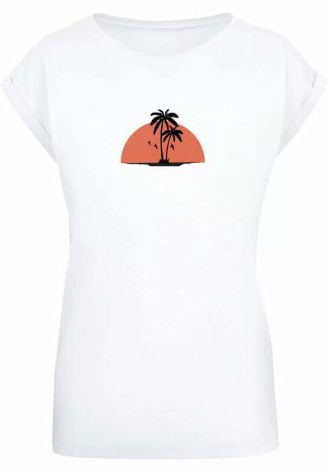 Merchcode T-Shirt Merchcode Damen Ladies Summer - Beach T-Shirt (1-tlg) günstig online kaufen