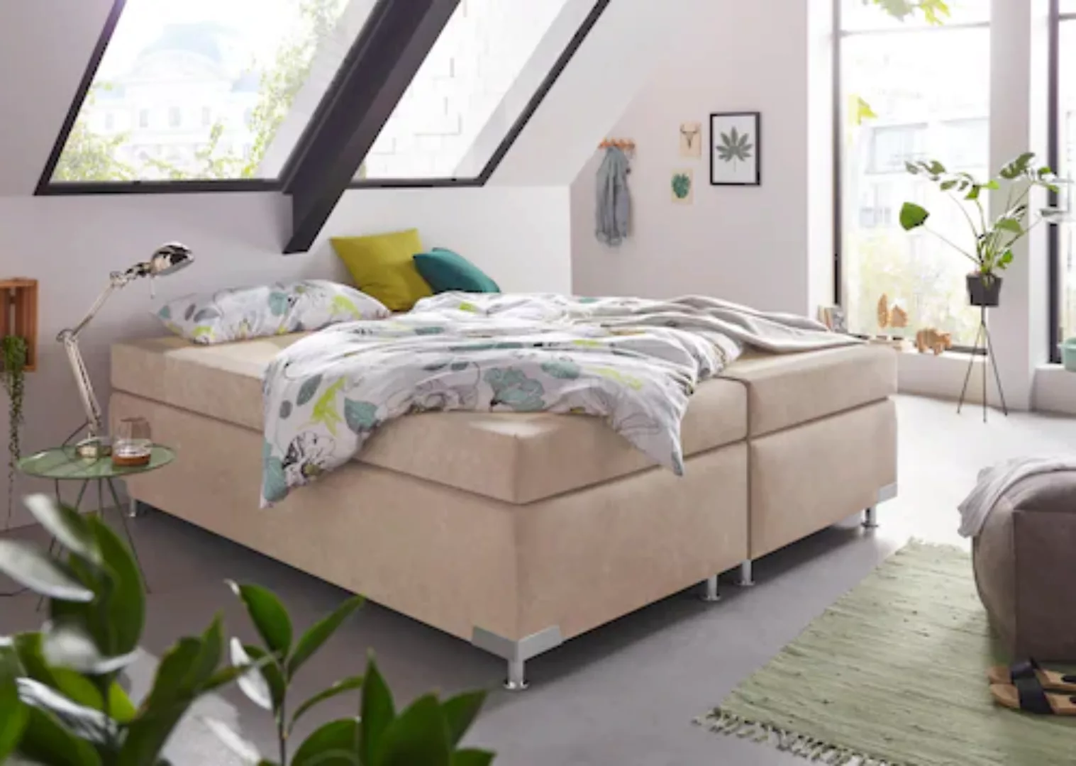 Westfalia Schlafkomfort Boxspringbett "Holland" günstig online kaufen