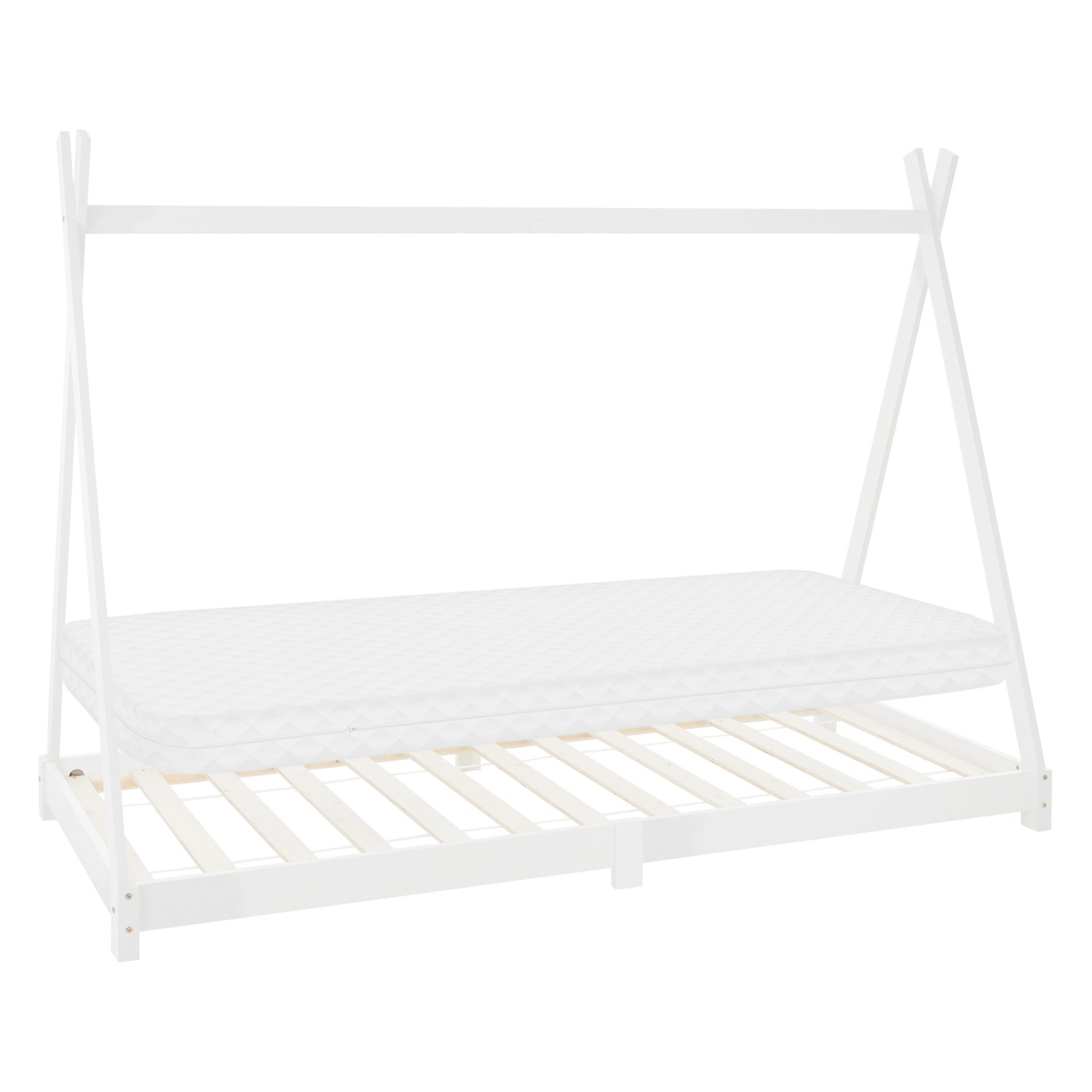 ML-DESIGN Spielbett Hausbett Tipi Zeltbett inkl. günstig online kaufen