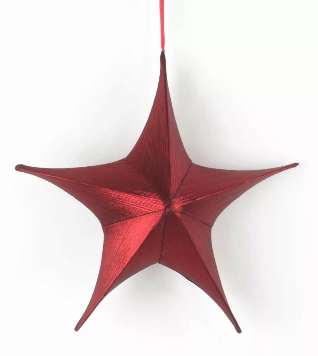Werner Voß GmbH weihnachtliche Deko-Ideen Dekostern Starlet rot-metallic 11 günstig online kaufen