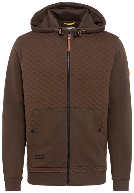 camel active Sweatjacke Gesteppte Sweatjacke mit Kapuze günstig online kaufen