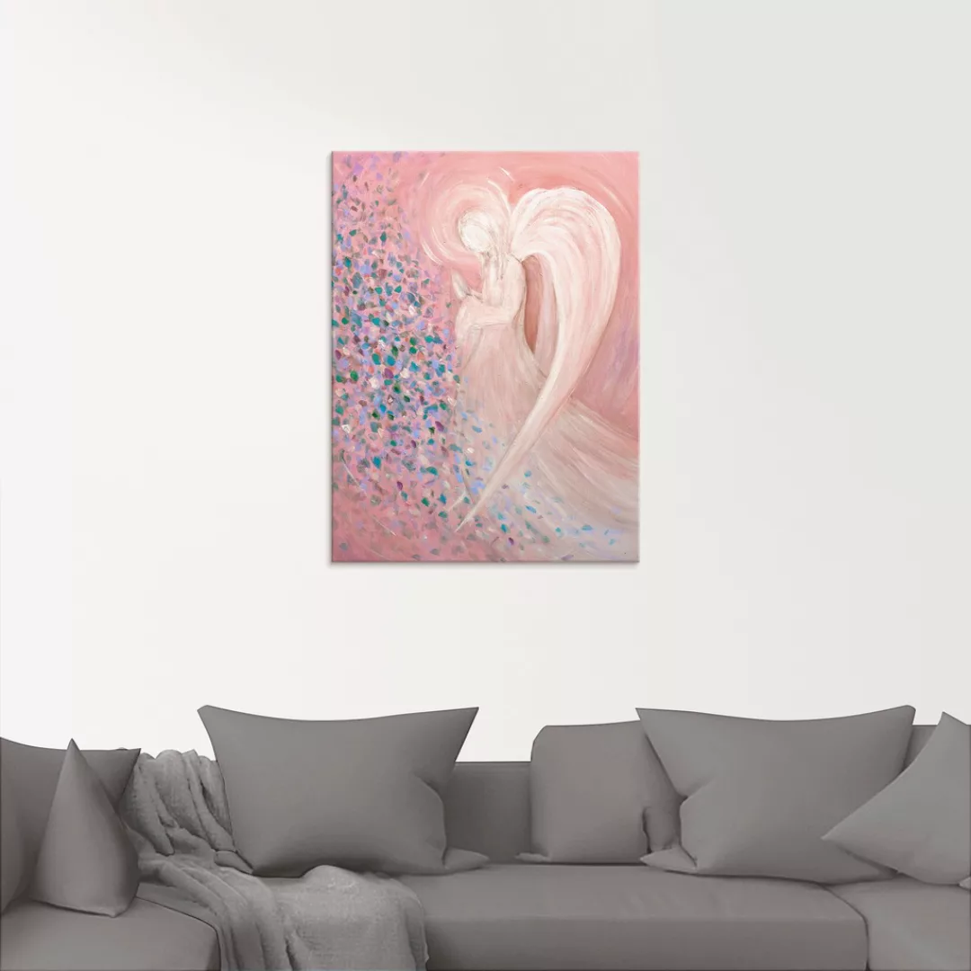 Artland Glasbild "Engelbild - pastell", Religion, (1 St.), in verschiedenen günstig online kaufen