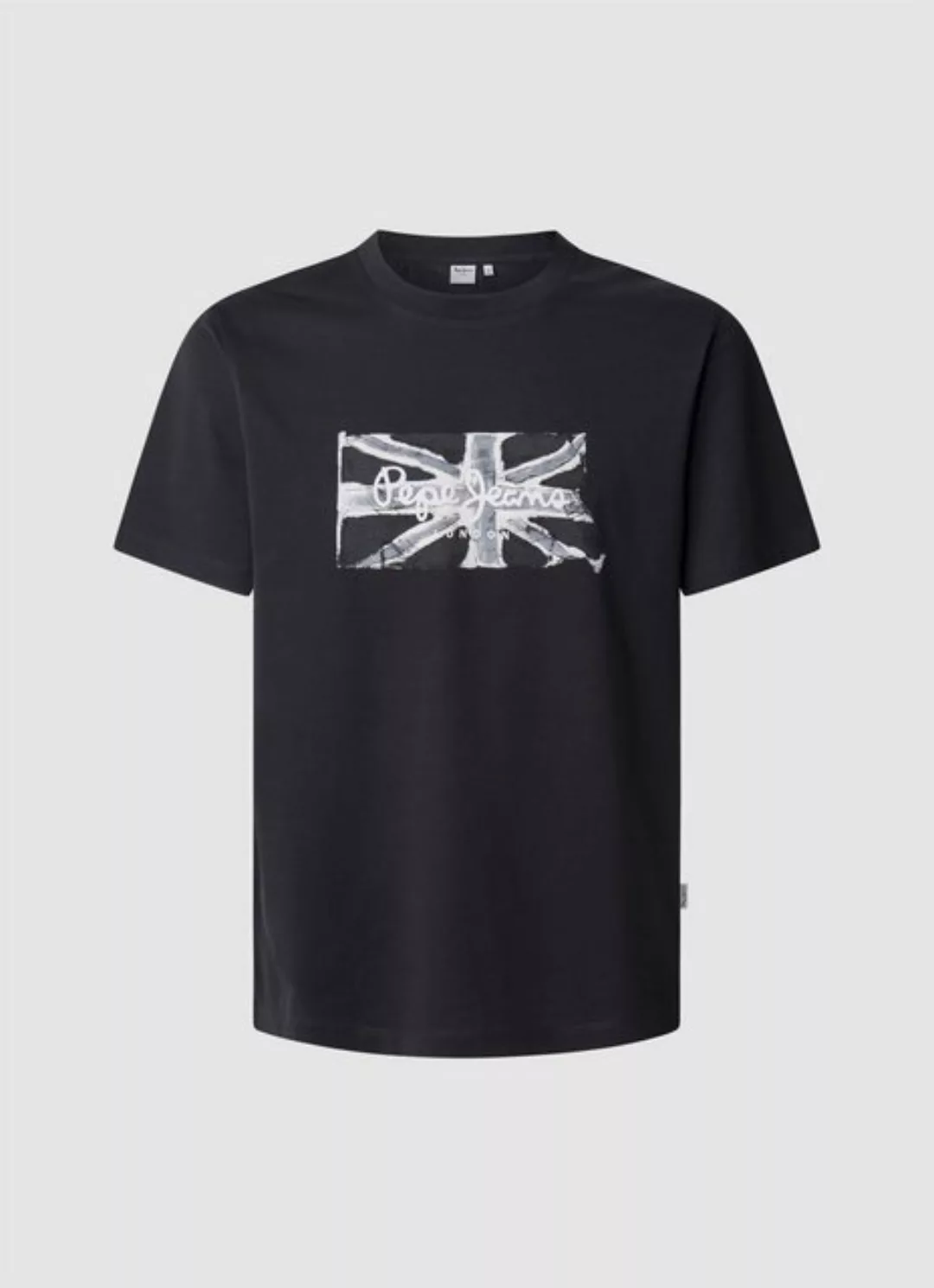 Pepe Jeans T-Shirt FLAG BW mit Grafikprint vorne günstig online kaufen