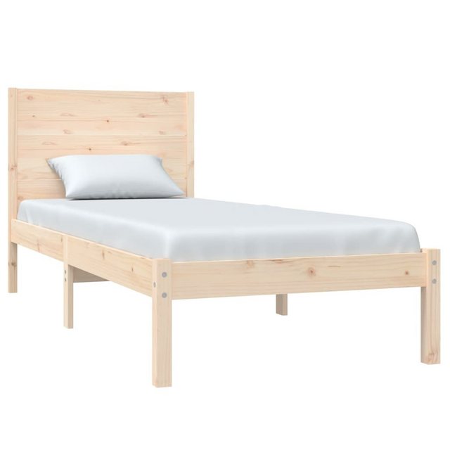 vidaXL Bett Massivholzbett ohne Matratze 100x200 cm Kiefernholz günstig online kaufen