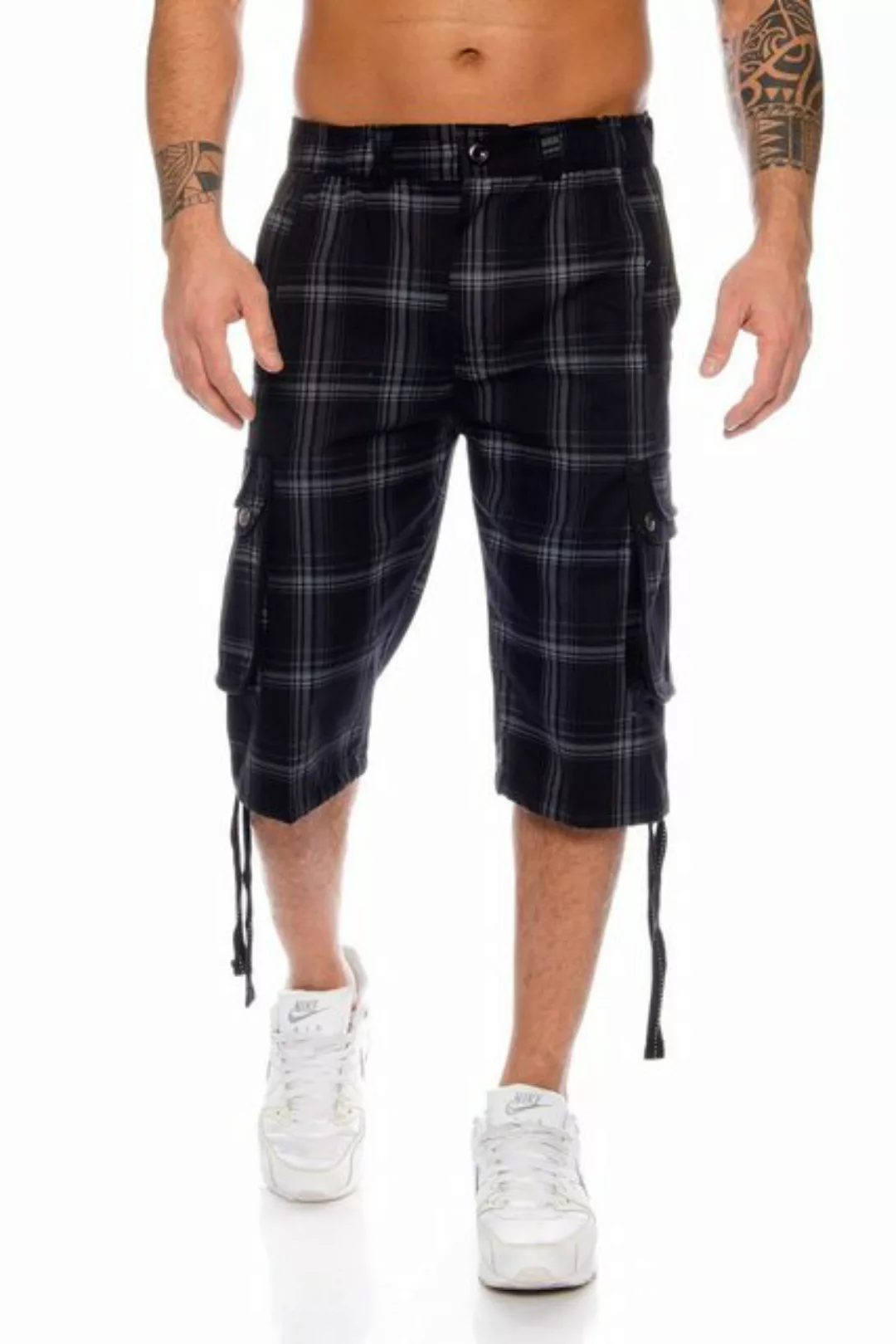 Kendindza Cargobermudas 3/4 Bermuda Shorts Herren, Kurze Hose Herren, Cargo günstig online kaufen