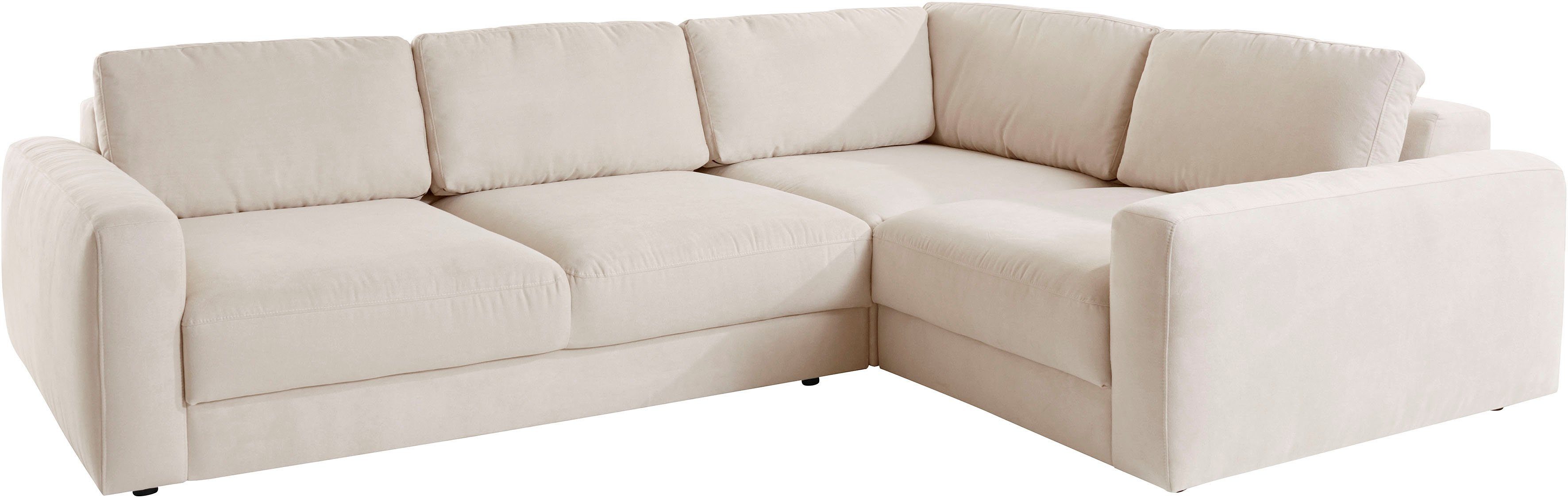 Places of Style Ecksofa "Bloomfield, Mega Polsterecke, Breite 289cm, viel P günstig online kaufen