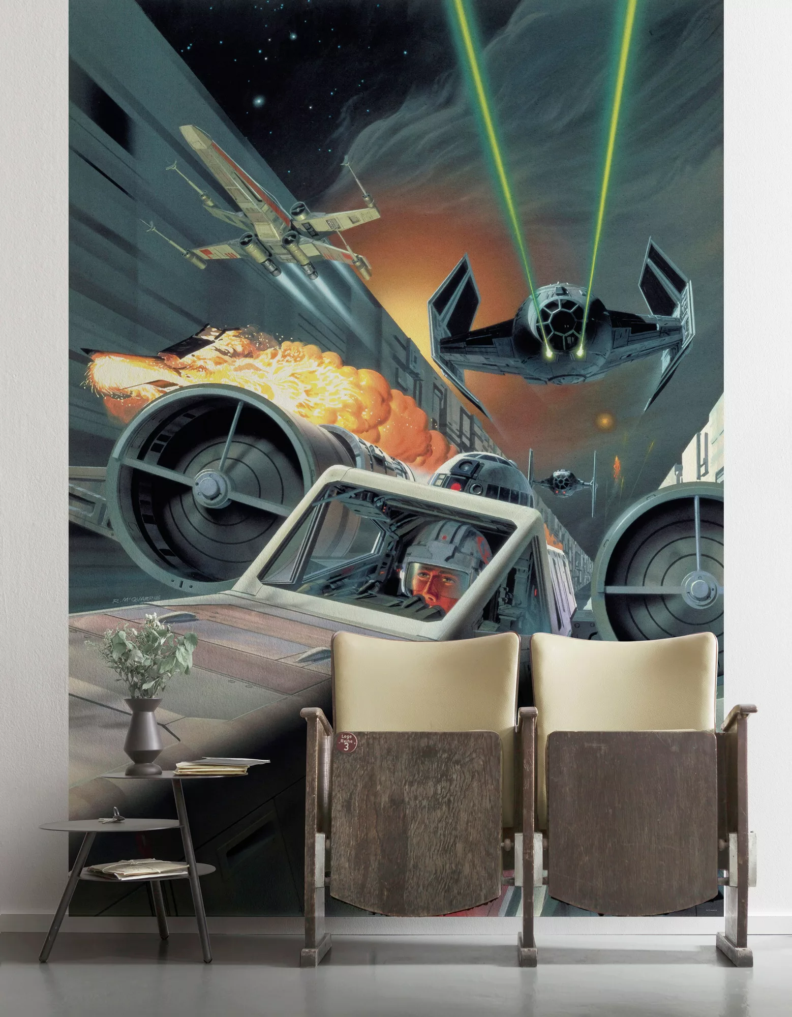 Komar Vliestapete »Star Wars The Mandalorian Blaster«, 500x250 cm (Breite x günstig online kaufen
