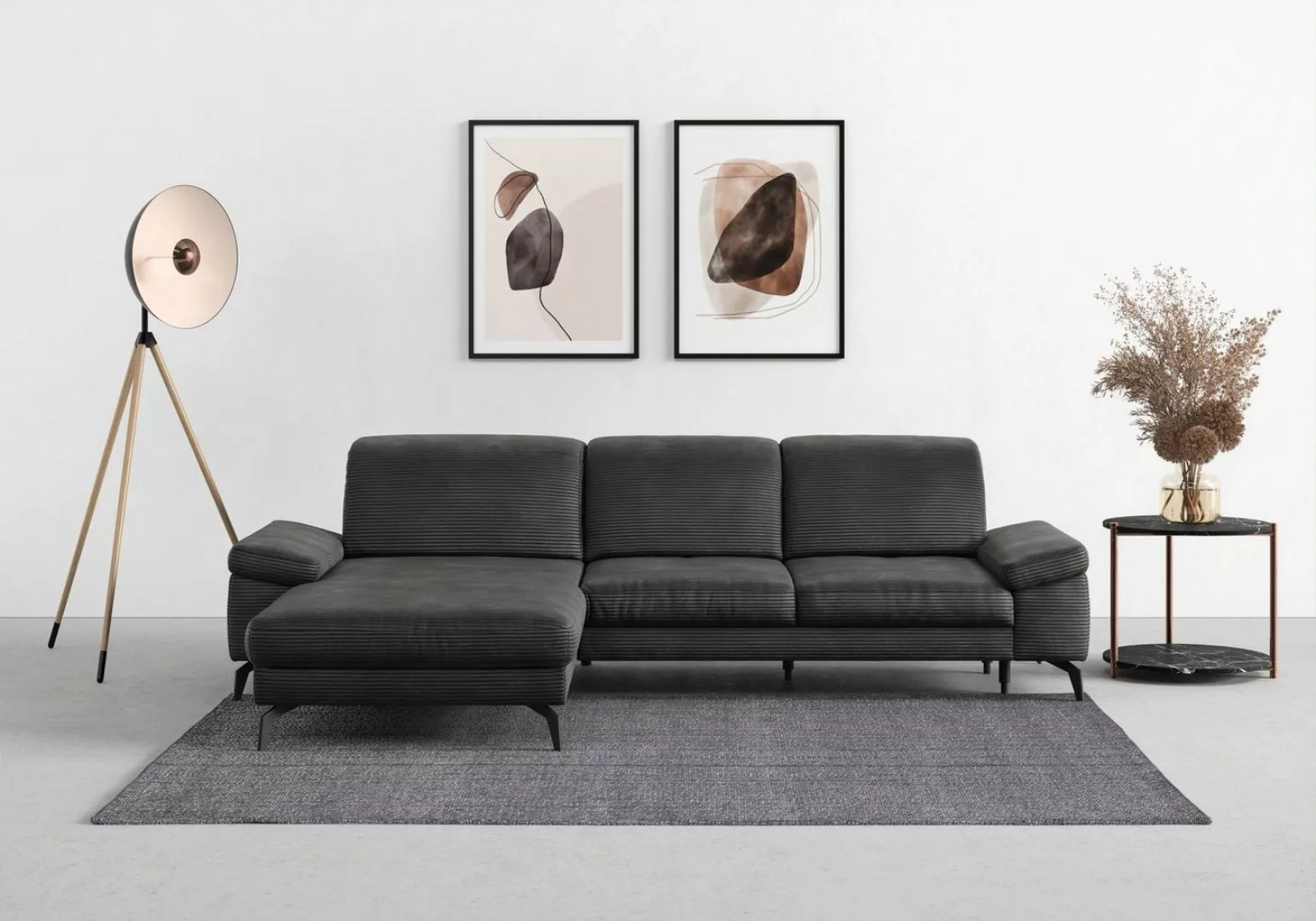 sit&more Ecksofa Cabana L-Form, Recamiere, wahlweise mit Sitztiefen-, Armle günstig online kaufen