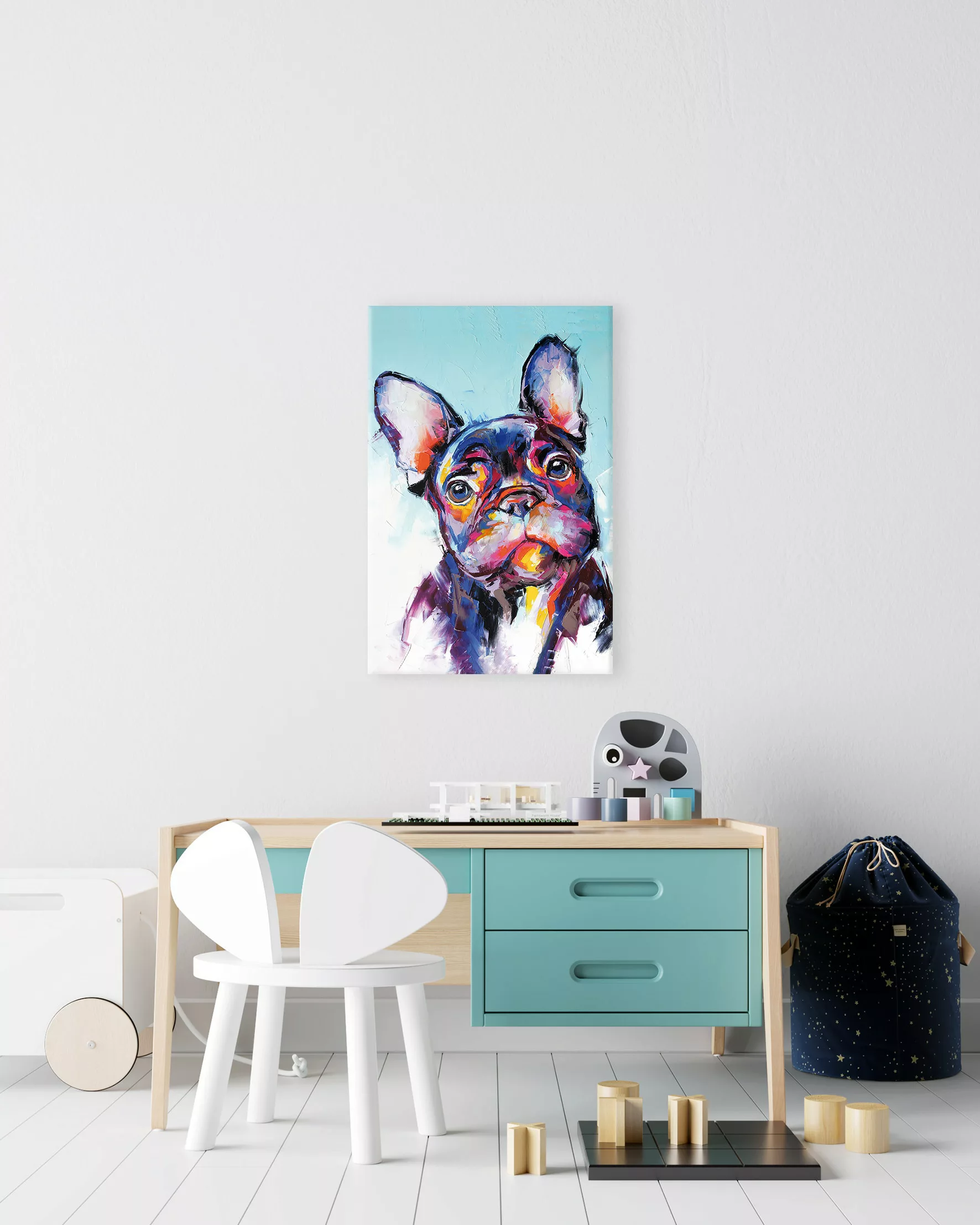 Bönninghoff Leinwandbild "Hund", Hund, (1 St.), BxH: 60x90 cm günstig online kaufen