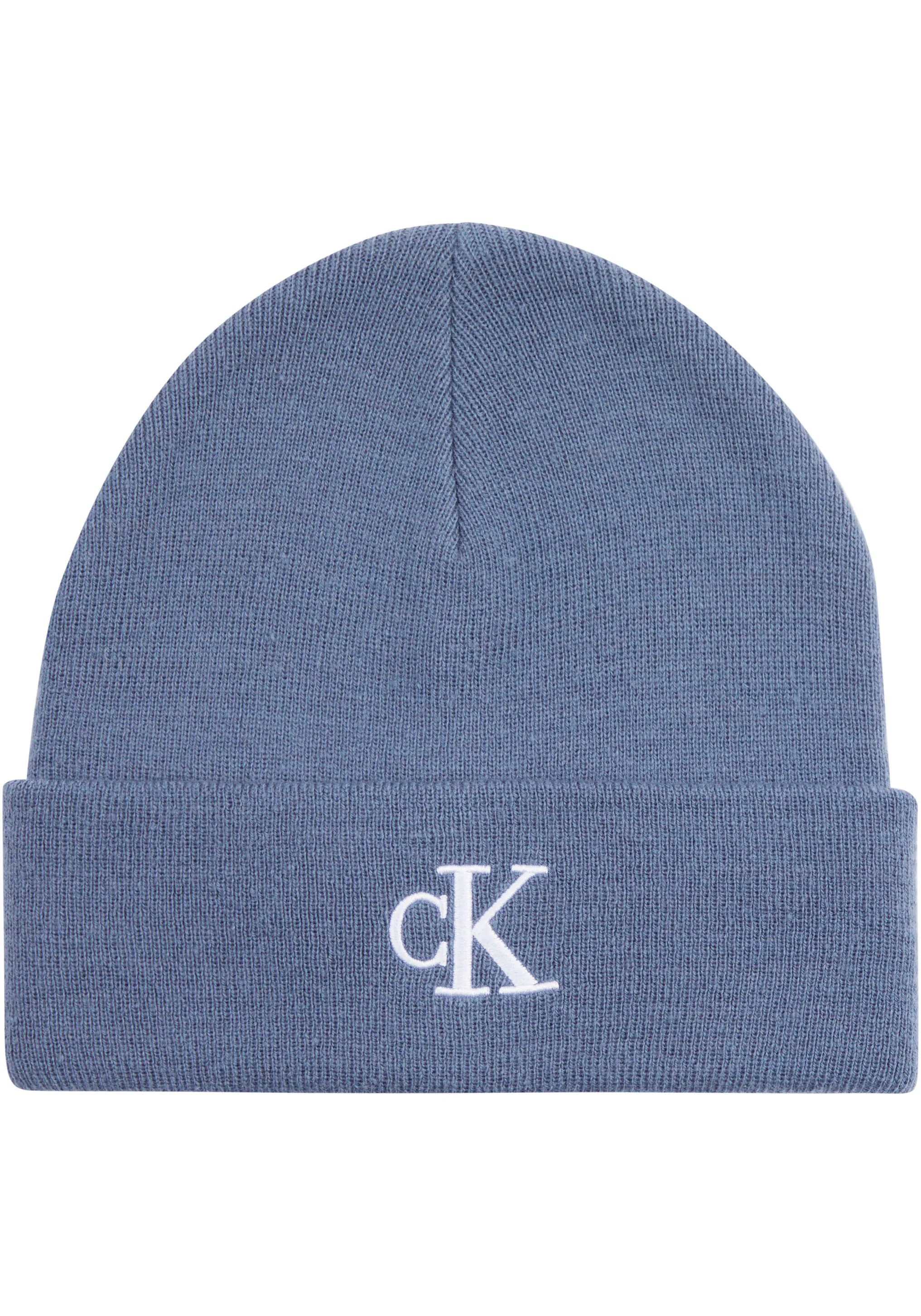 Calvin Klein Jeans Beanie "MONOGRAM EMBRO BEANIE", mit Logostickerei günstig online kaufen