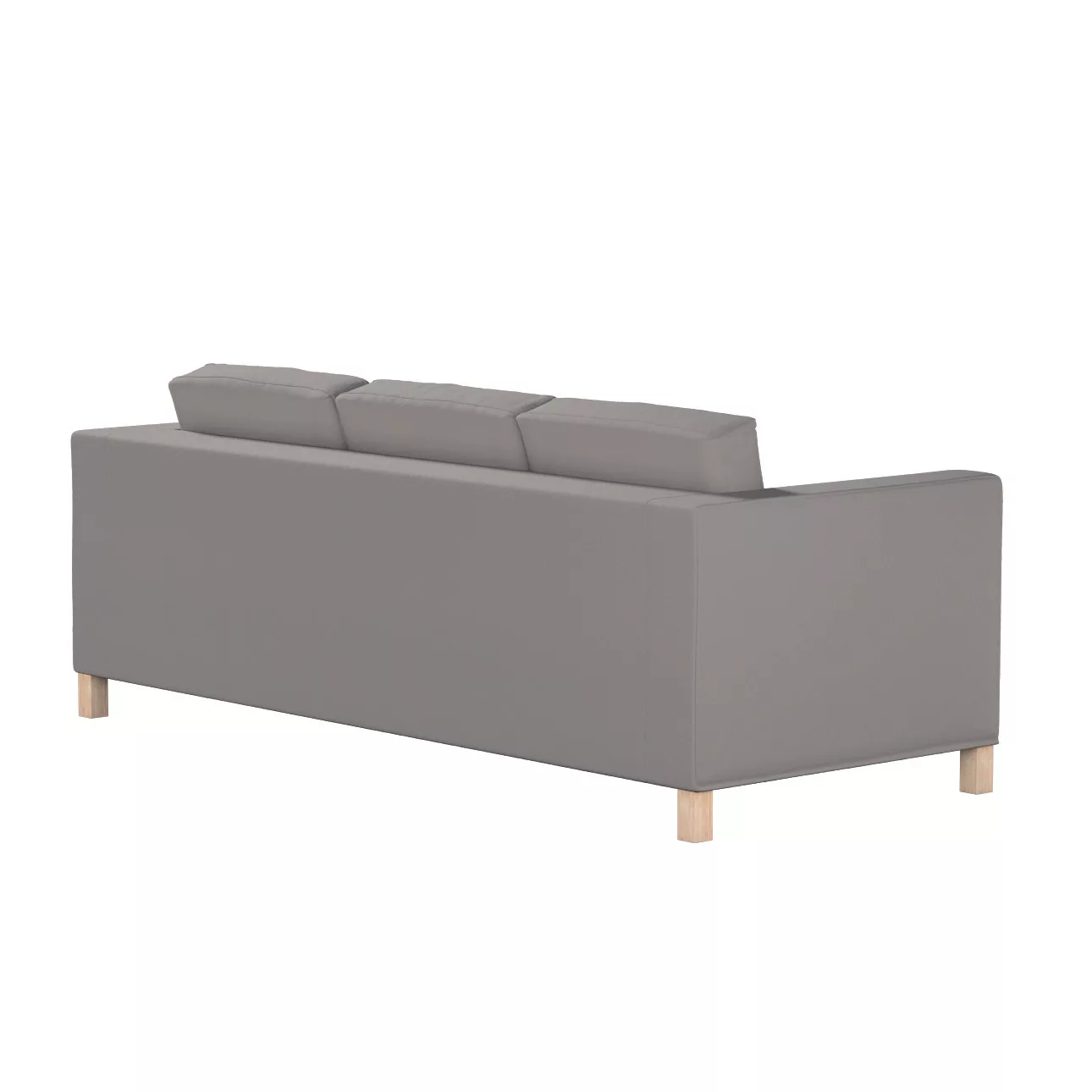 Bezug für Karlanda 3-Sitzer Sofa nicht ausklappbar, kurz, beige, Bezug für günstig online kaufen