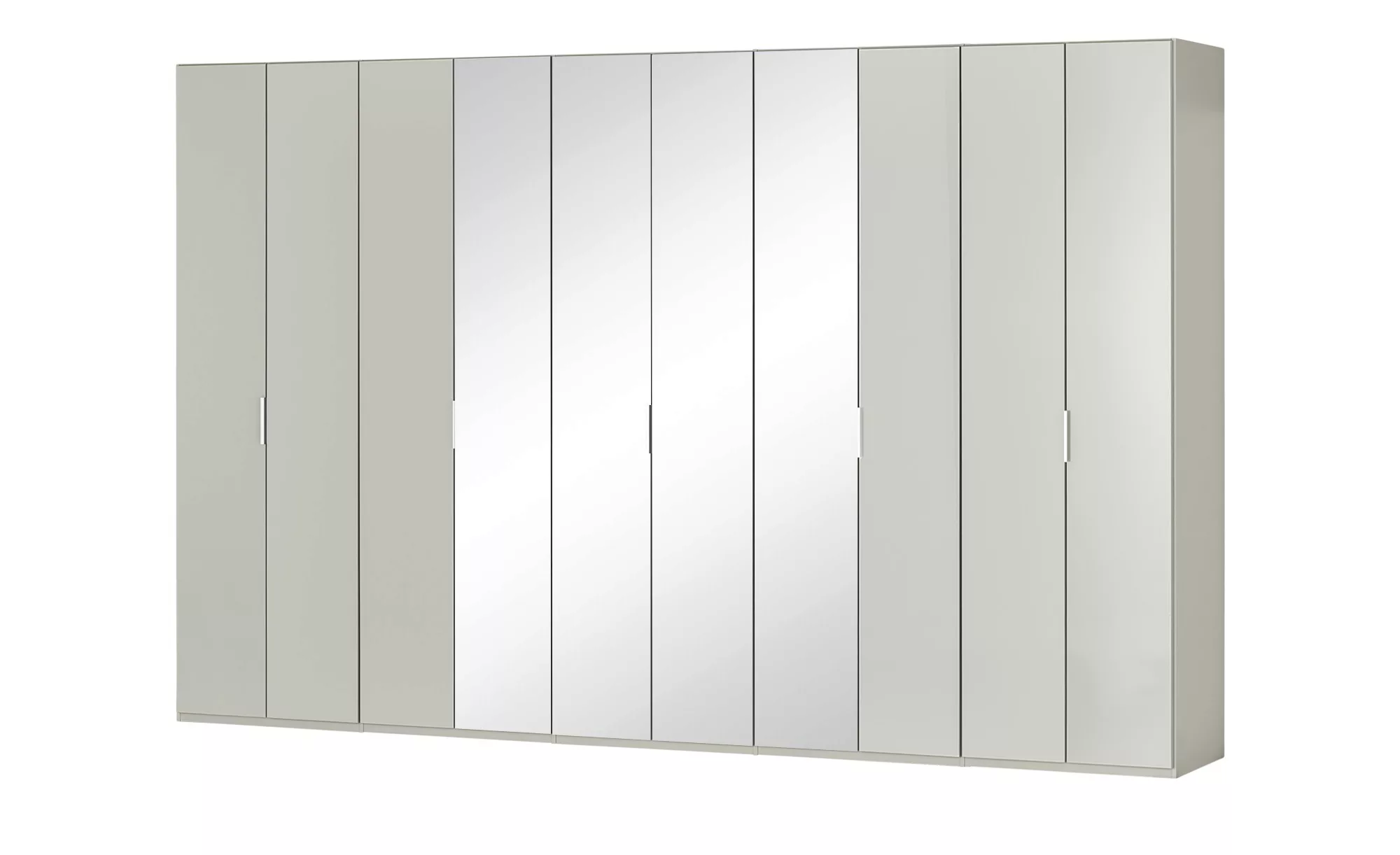 Wohnwert Falttürenschrank   Forum - grau - 375 cm - 216 cm - 58 cm - Schrän günstig online kaufen