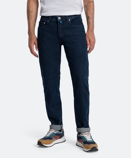 Pierre Cardin Jeans Lyon Tapered Future Flex Blau Stonewash - Größe W 42 - günstig online kaufen