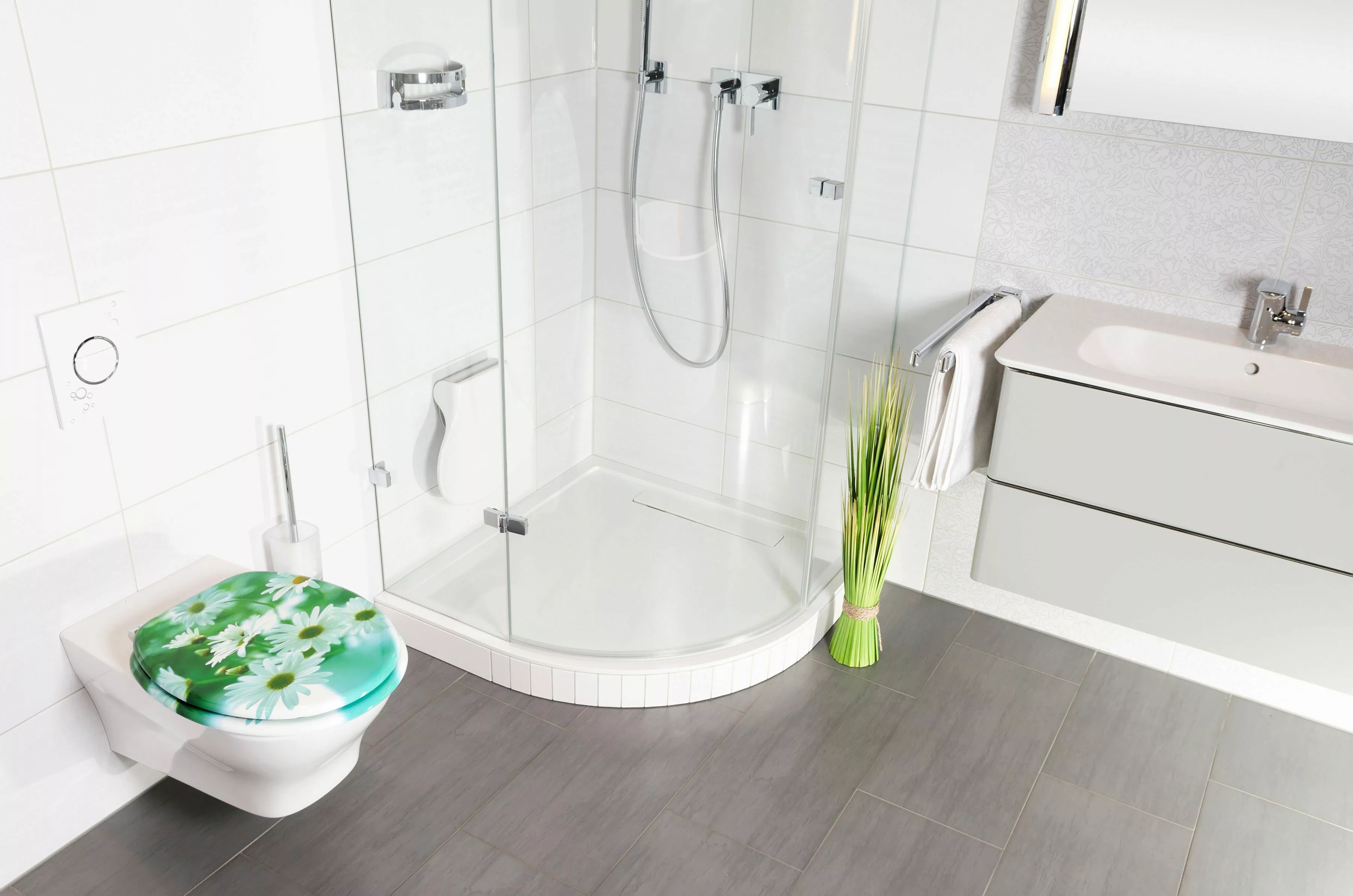 Sanilo WC-Sitz Margeriten, mit Absenkautomatik, hochwertig günstig online kaufen