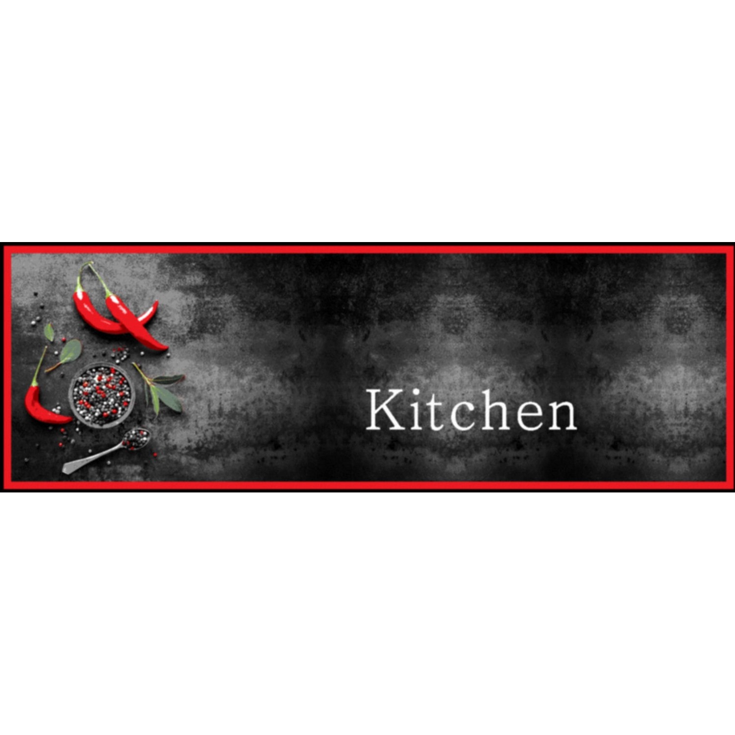 Küchenläufer Cook&Wash rot B/L: ca. 50x150 cm günstig online kaufen