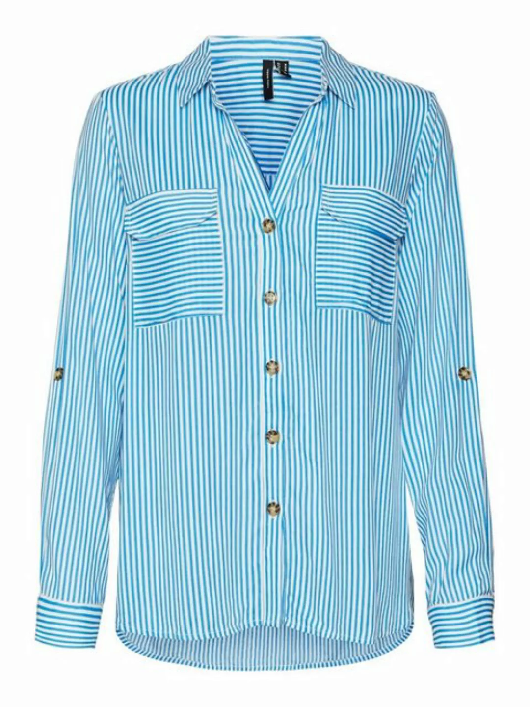 Vero Moda Hemdbluse VMBUMPY L/S SHIRT NEW WVN GA NOOS günstig online kaufen