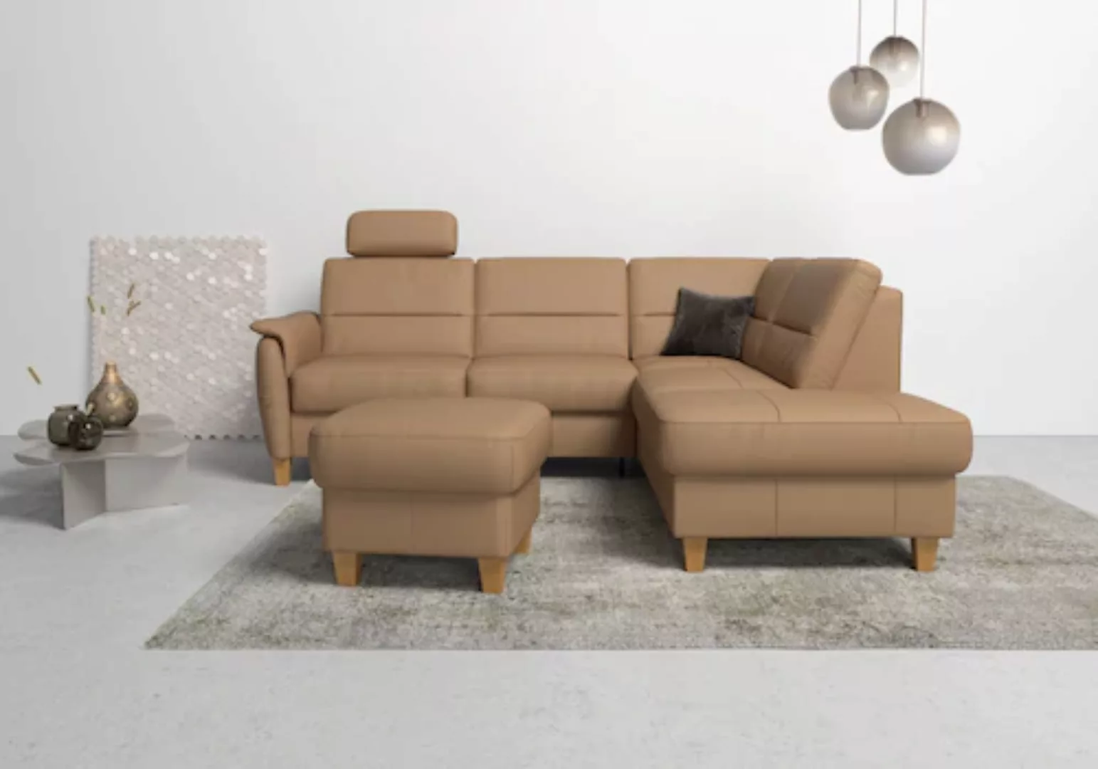 Home affaire Ecksofa "Palmera L-Form" günstig online kaufen