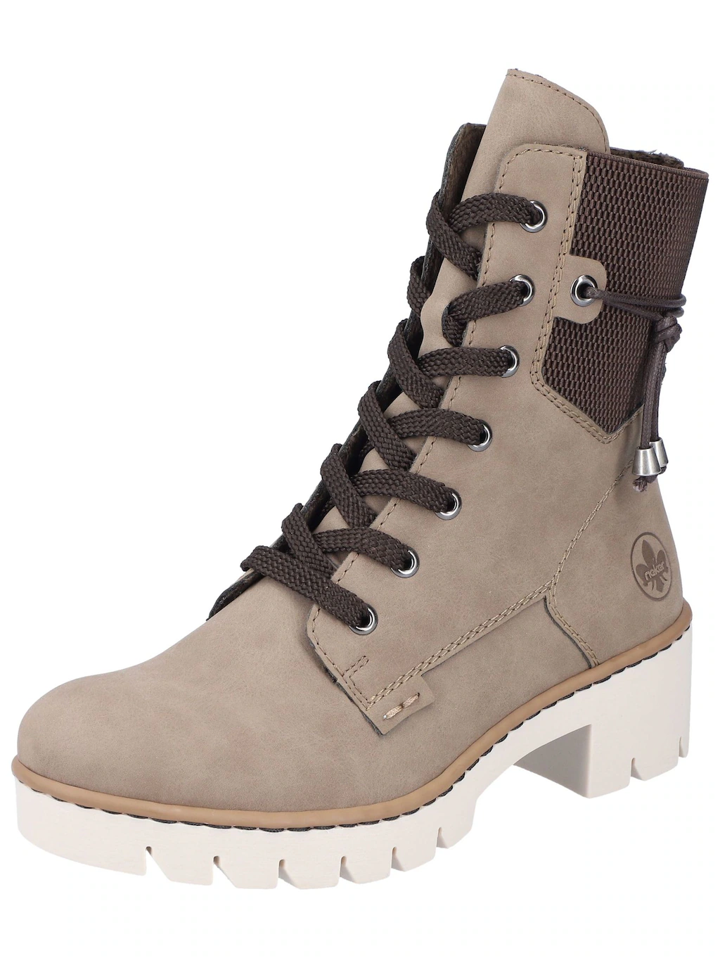 Rieker Schnürstiefelette "Rieker Stiefelette Lederimitat" günstig online kaufen