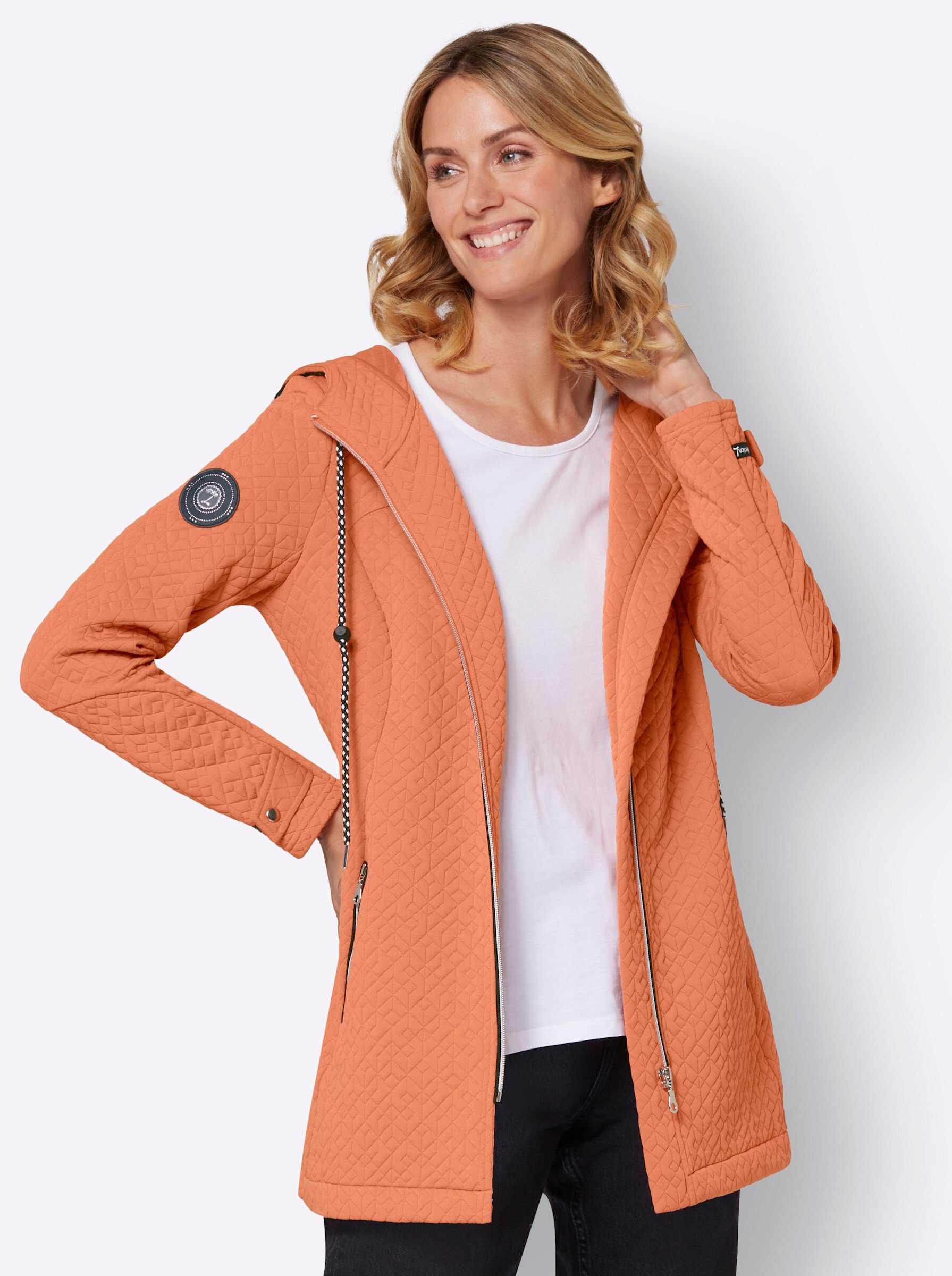 Casual Looks Shirtjacke "Jersey-Jacke", (1 tlg.) günstig online kaufen