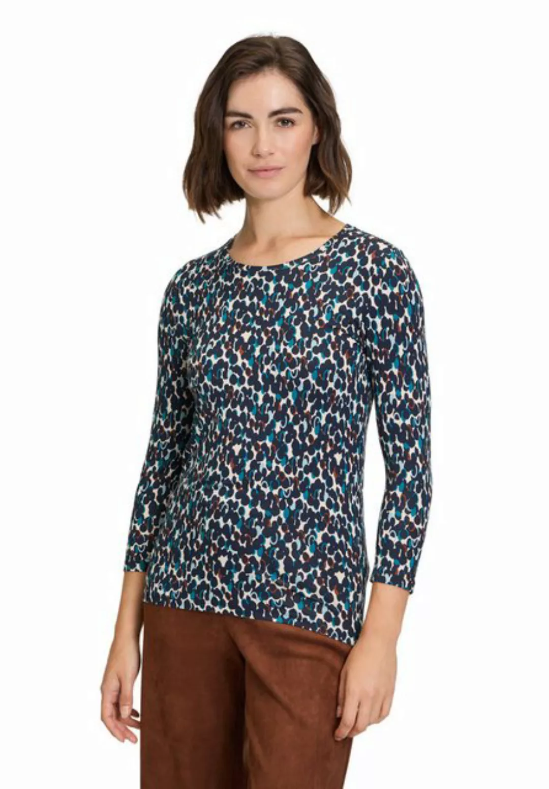 Betty Barclay 3/4-Arm-Shirt Betty Barclay Basic Shirt mit Print (1-tlg) Dru günstig online kaufen