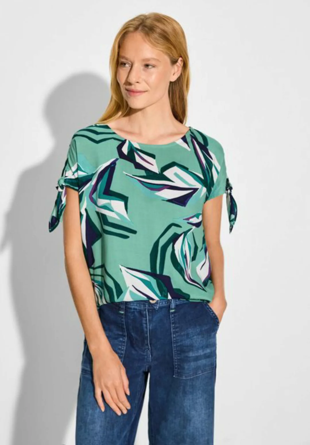 Cecil Shirtbluse mit Knotendetail günstig online kaufen