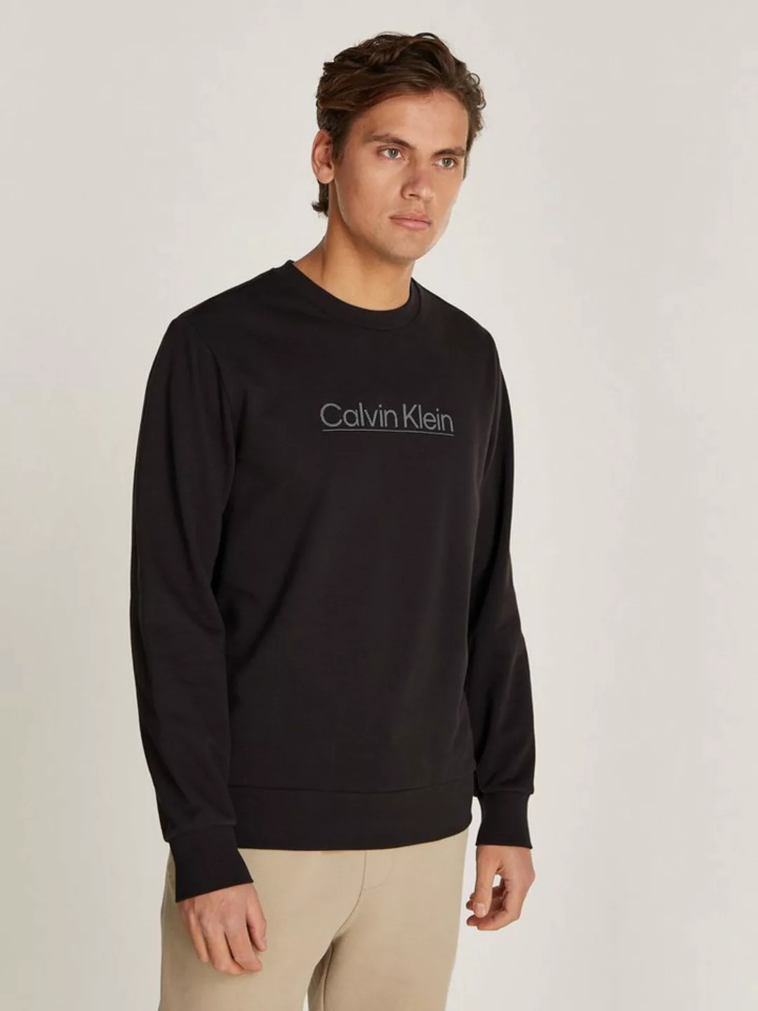 Calvin Klein Sweatshirt RAISED LINE LOGO SWEATSHIRT mit Logoschriftzug günstig online kaufen