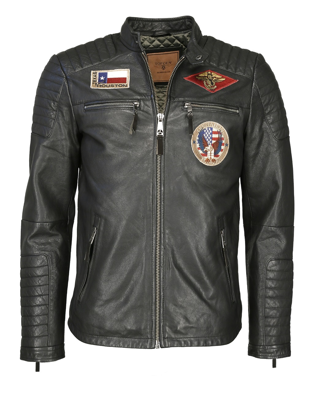 TOP GUN Lederjacke "TG20192023" günstig online kaufen