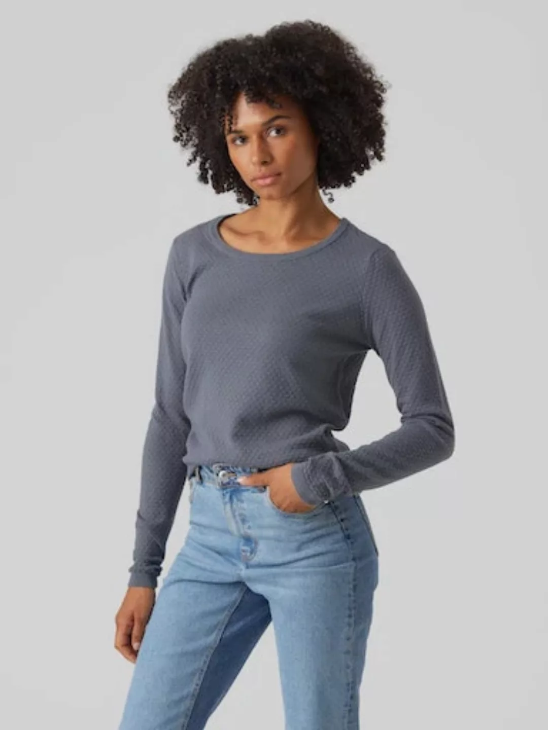 Vero Moda Rundhalspullover VMCare (1-tlg) Plain/ohne Details günstig online kaufen