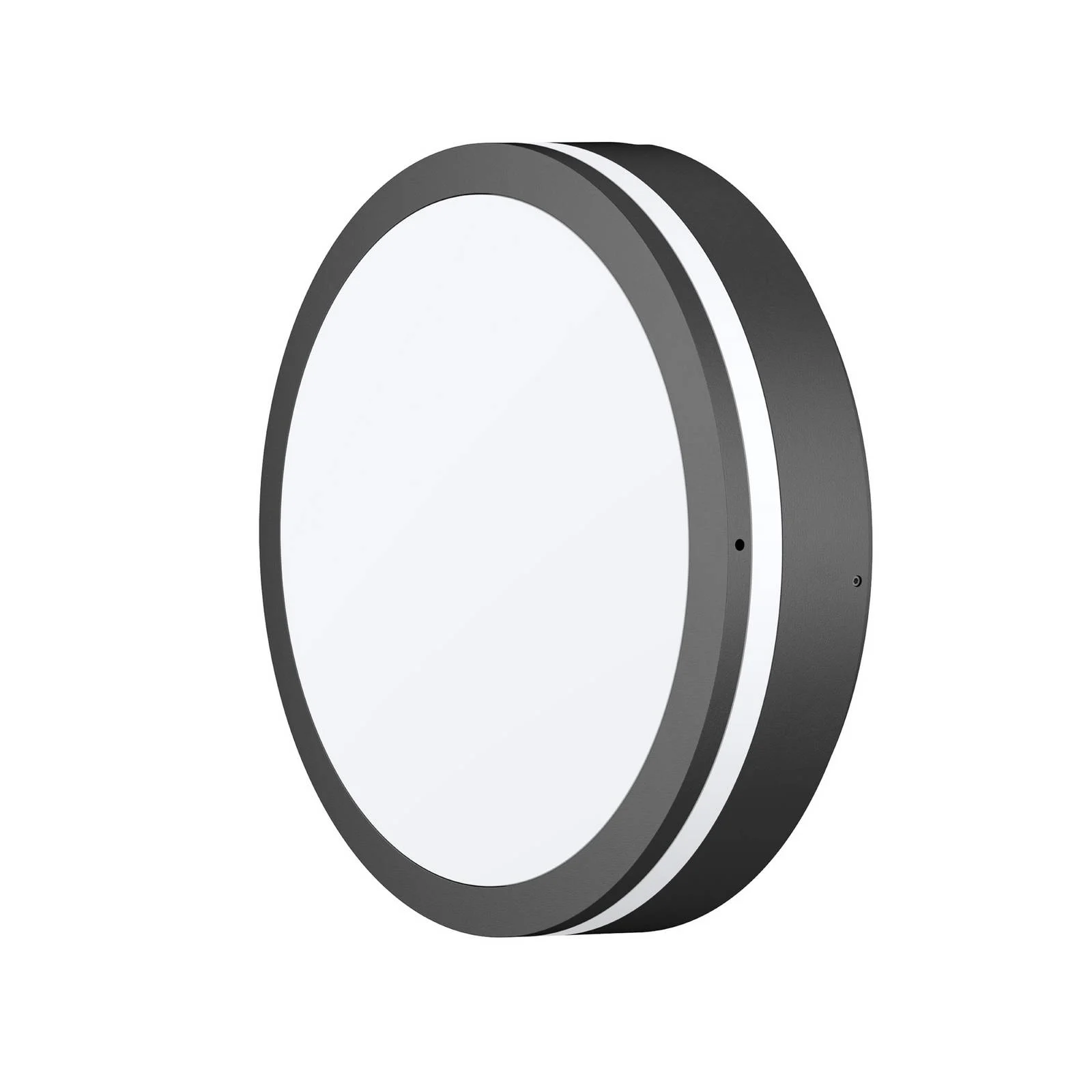 LED-Außenwandleuchte CMD 9084, anthrazit, Ø 25 cm, IP65 günstig online kaufen