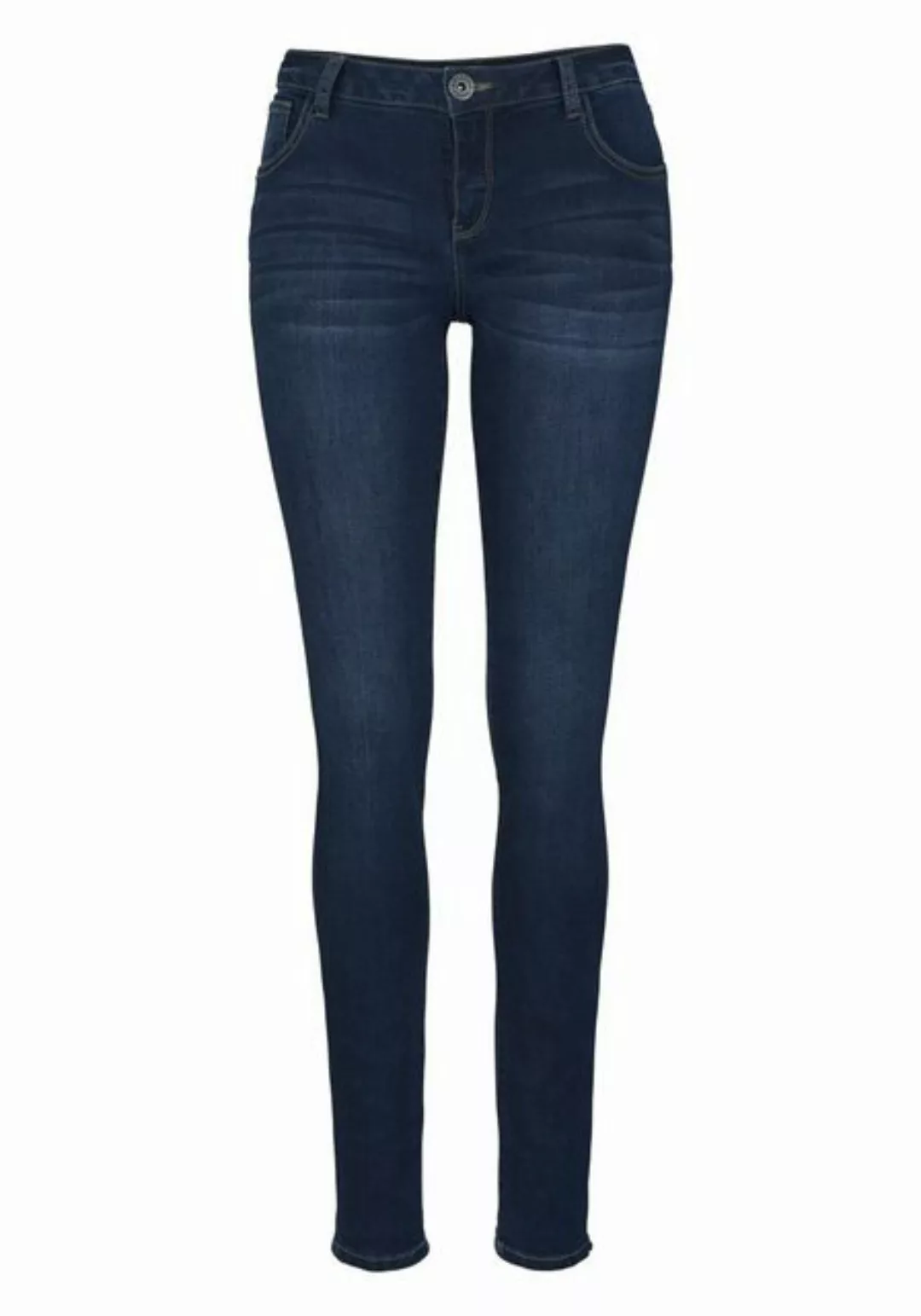 Arizona Skinny-fit-Jeans Ultra-Stretch extra-enger Beinverlauf, normale Lei günstig online kaufen