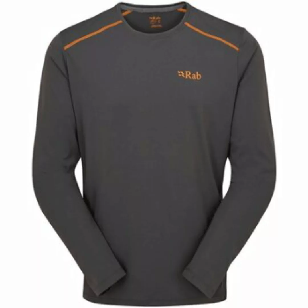 Rab  T-Shirts & Poloshirts Sport Force LS Tee QBL-07- graphene günstig online kaufen