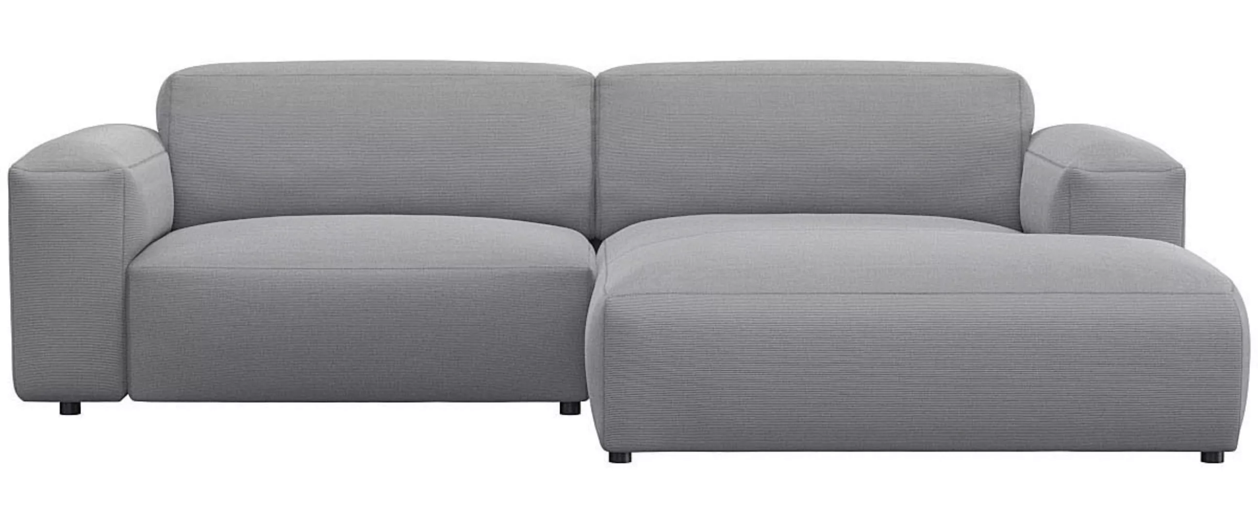 FLEXLUX Ecksofa »Lucera Chaislongue rechts oder links«, modern & anschmiegs günstig online kaufen