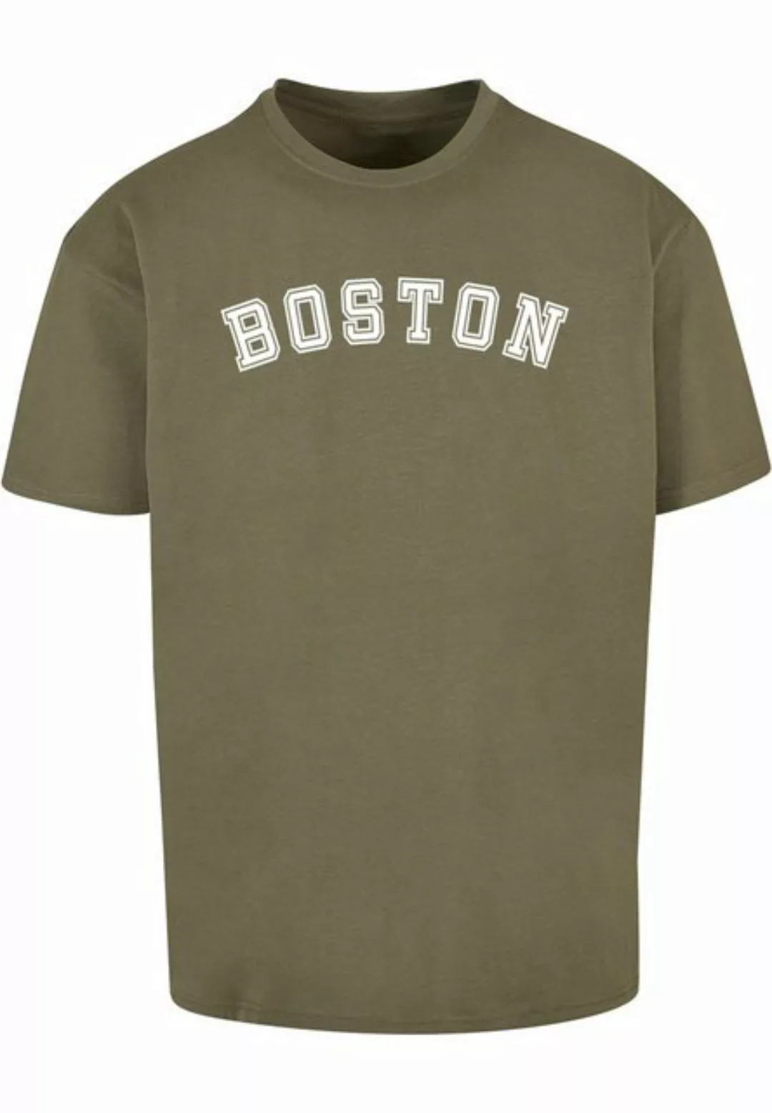Merchcode T-Shirt Merchcode Herren Boston X Heavy Oversize Tee-BY102 (1-tlg günstig online kaufen