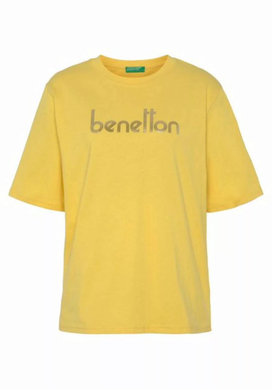 United Colors of Benetton T-Shirt mit Logodruck auf der Brust günstig online kaufen