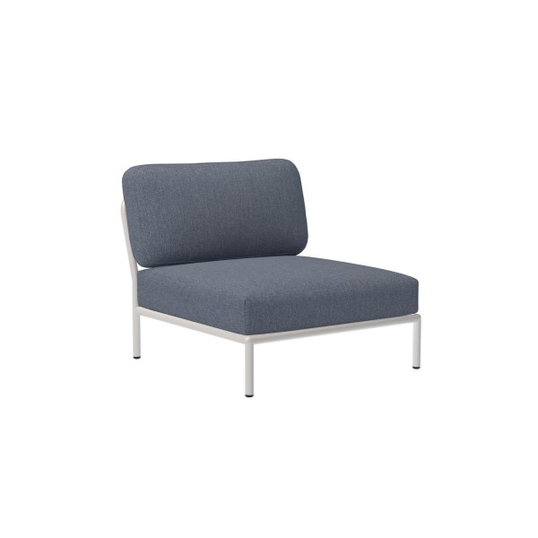 LEVEL Outdoor Sessel Lounge-Modul 1 Weiß Sky günstig online kaufen