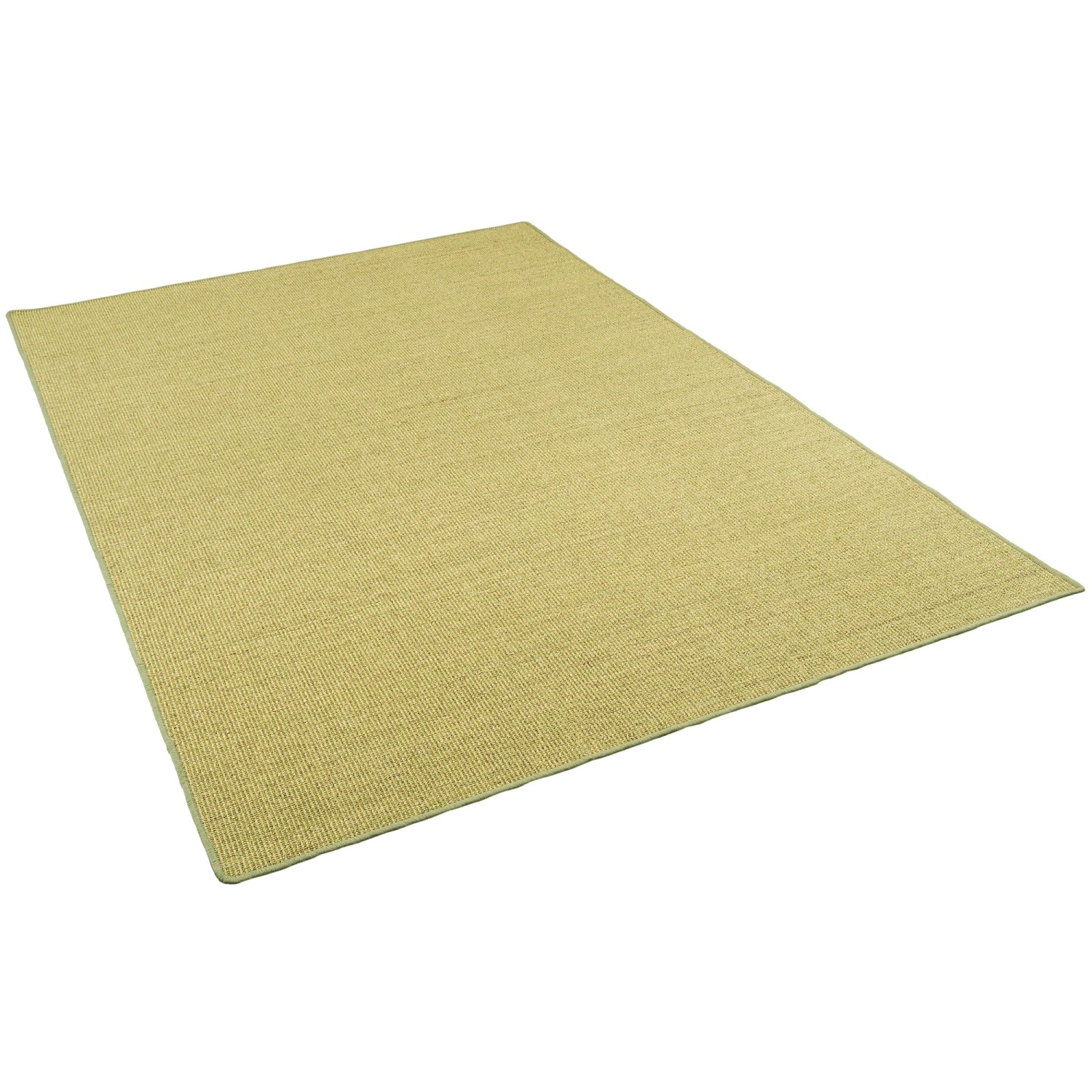 Snapstyle Sisal Natur Teppich Klassisch Grün  200x250 cm günstig online kaufen