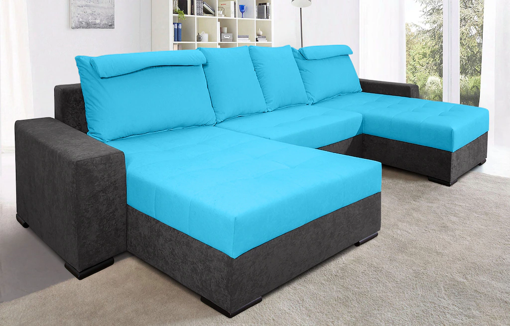 COLLECTION AB Wohnlandschaft "XXXL-Josy Relax U-Form Breite 352 cm, mit 2 g günstig online kaufen