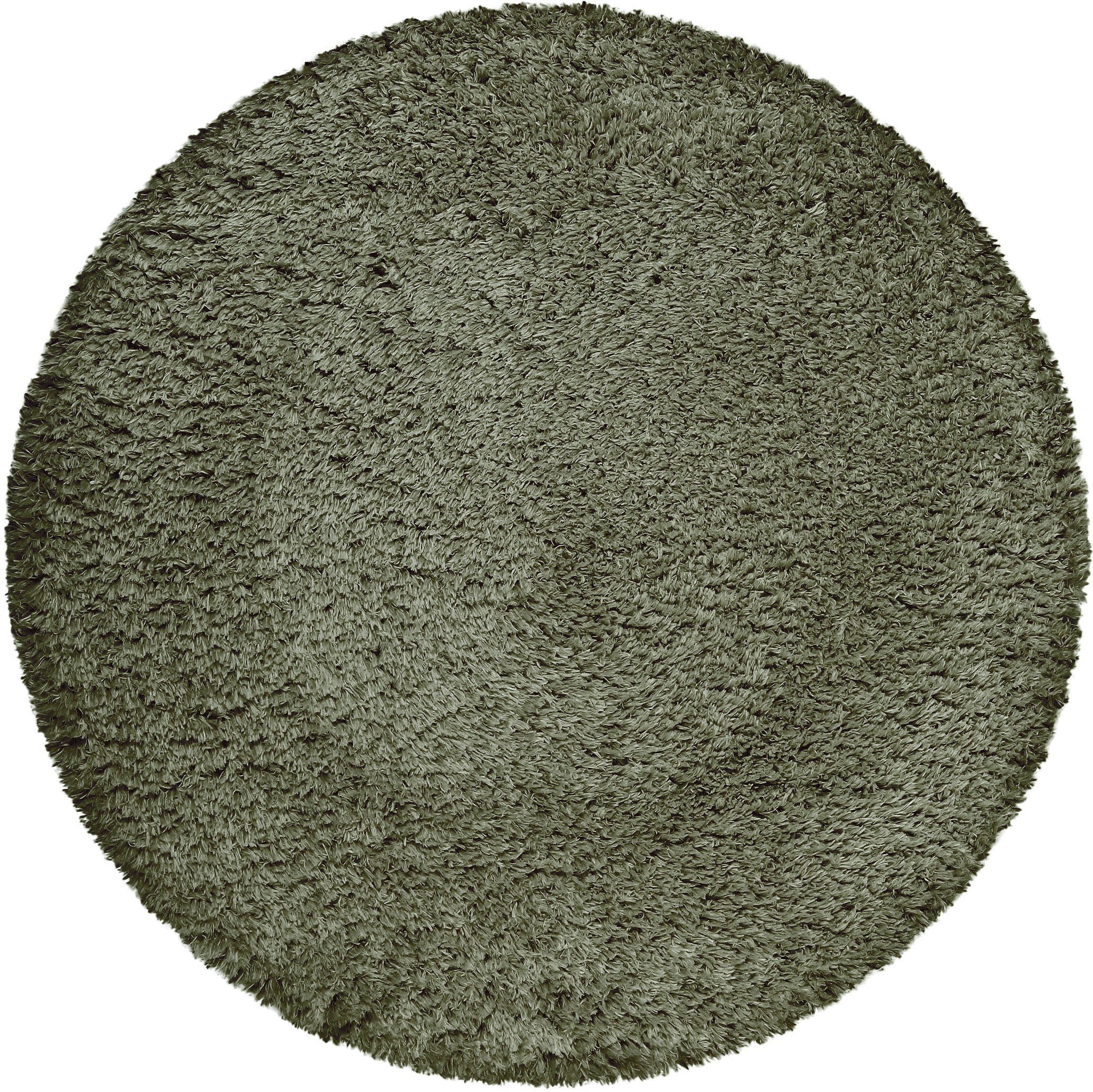 Esprit Hochflor-Teppich »YOGI ESP-096«, rund, 50 mm Höhe, flauschiger weich günstig online kaufen