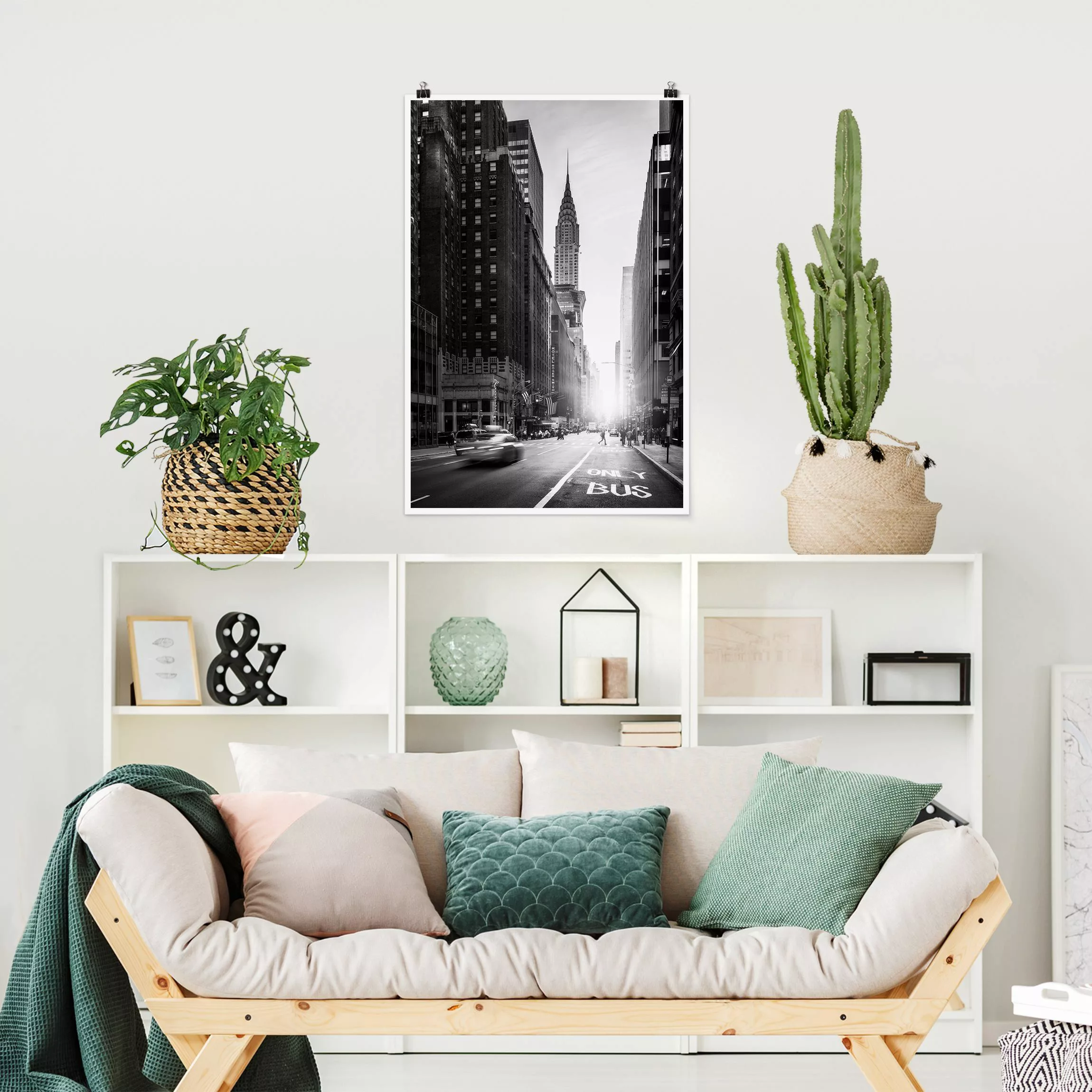 Poster Lebhaftes New York günstig online kaufen