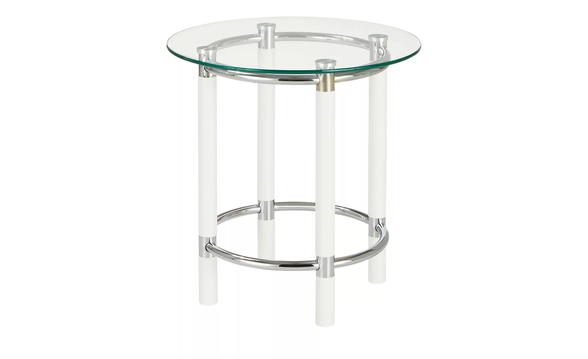 Beistelltisch - weiß - 51 cm - Tische > Beistelltische - Möbel Kraft günstig online kaufen