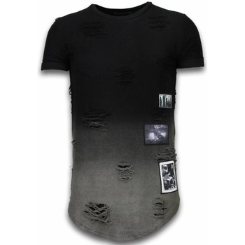 Justing  T-Shirt Pictured Flare Effect Long Dual Ed günstig online kaufen