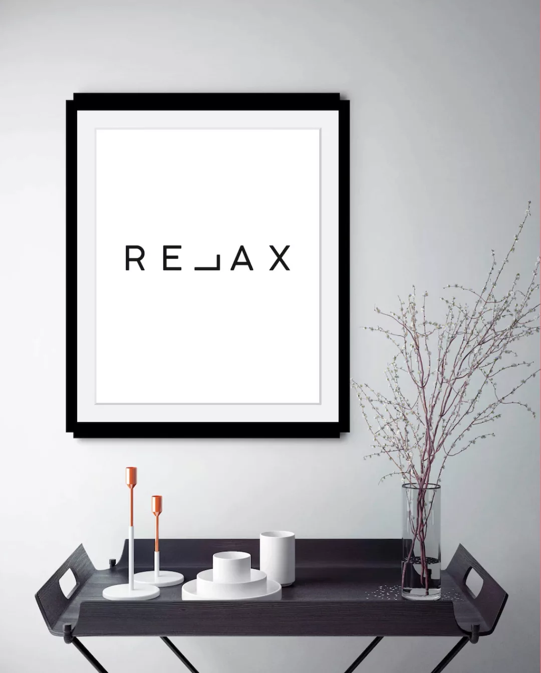 queence Bild »Relax«, in 3 Größen, gerahmt günstig online kaufen