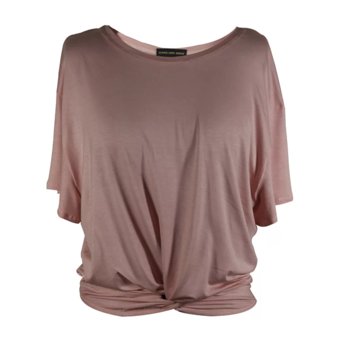 Damen T-shirt Aus Bambus Viskose "Twisted Shirt" günstig online kaufen
