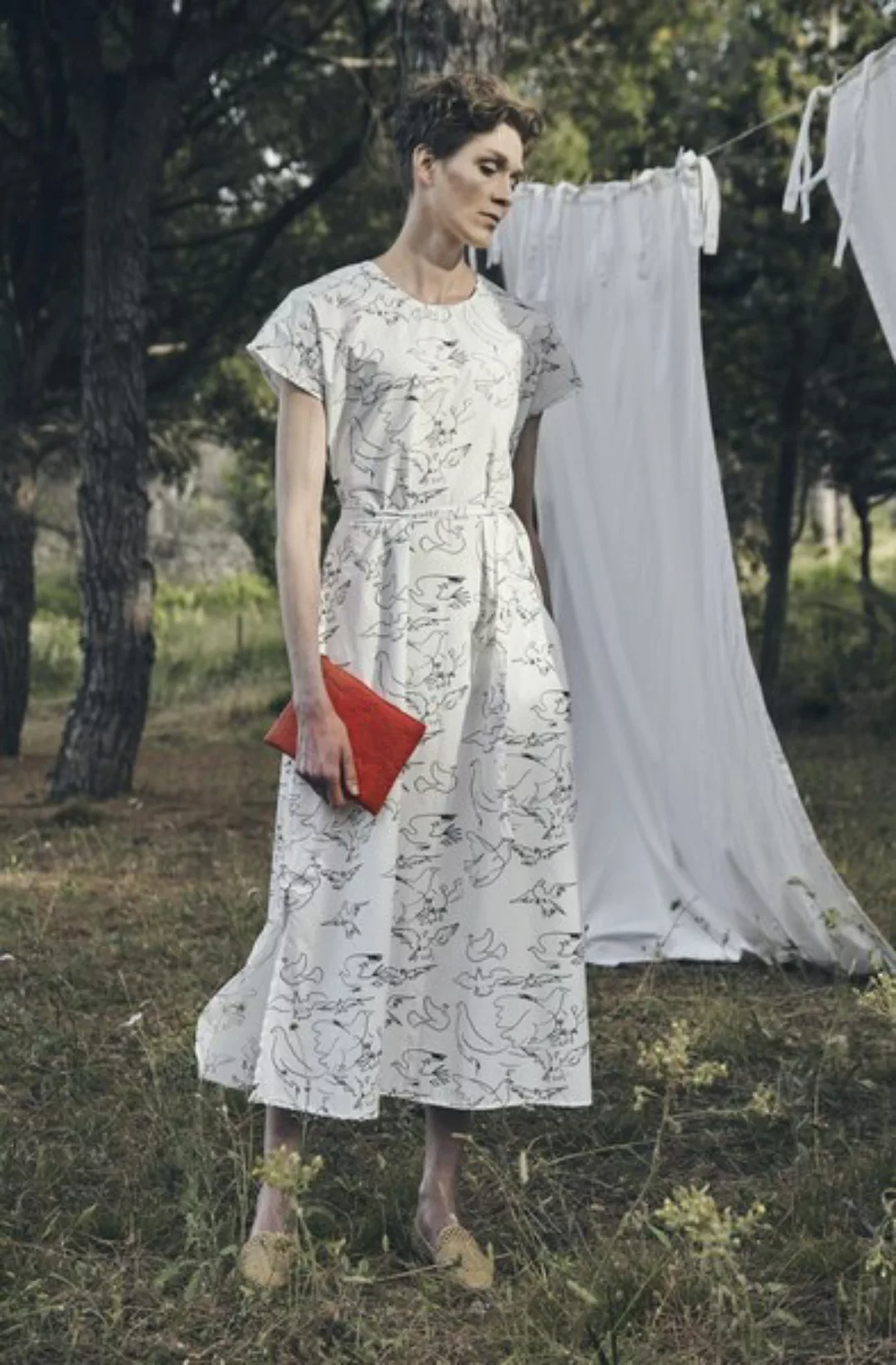 Dress Nina Dove - Damenkleid Aus Bio-baumwolle günstig online kaufen