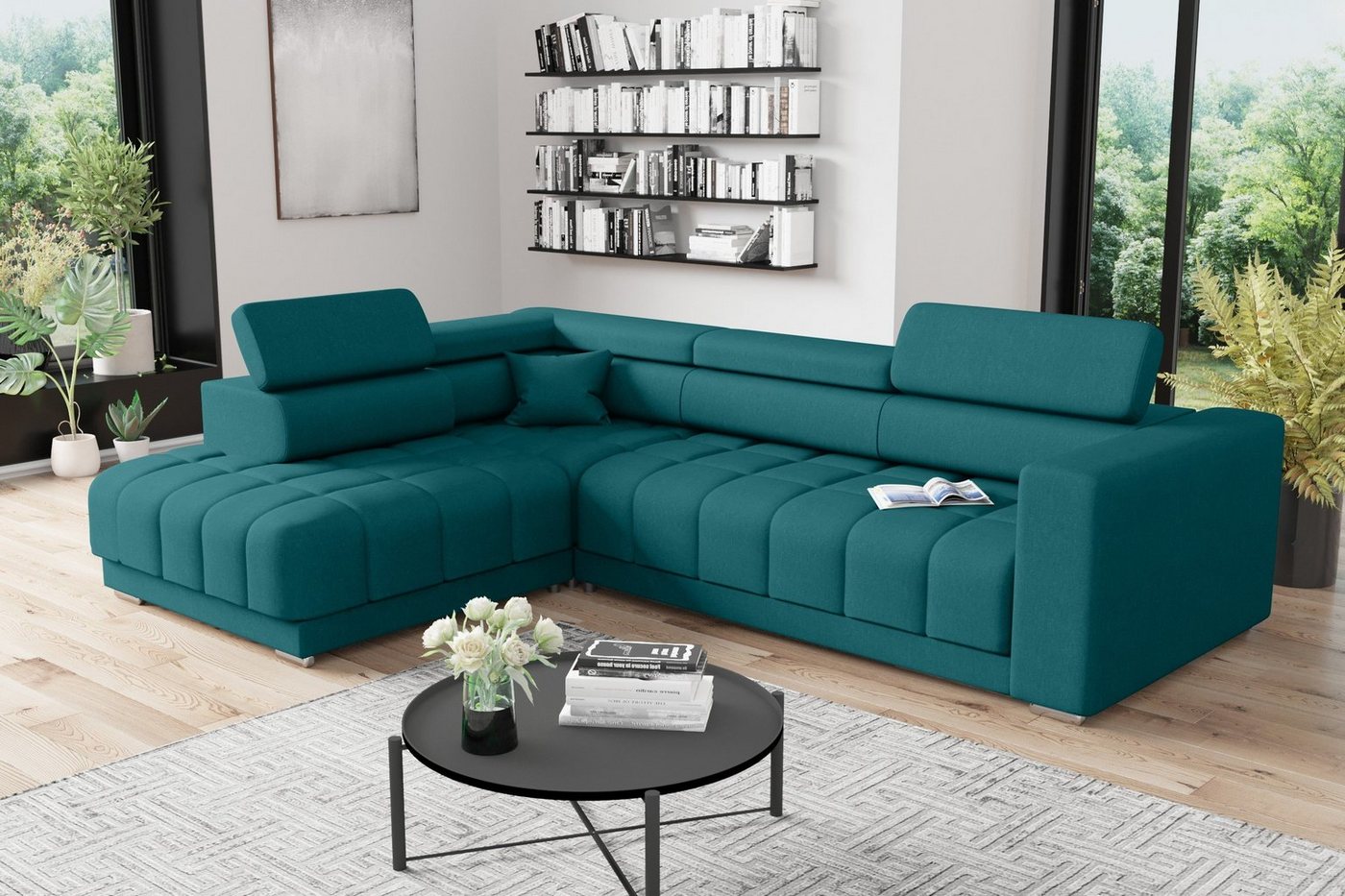 99rooms Ecksofa Magnus, L-Form, Eckcouch, Design günstig online kaufen