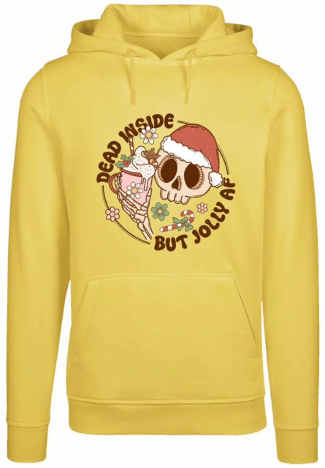 F4NT4STIC Kapuzenpullover Dead inside but jolly AF Christmas Premium Qualit günstig online kaufen