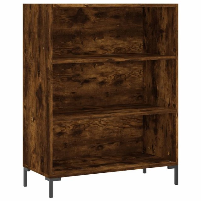 furnicato Bücherregal Räuchereiche 69,5x32,5x90 cm Holzwerkstoff, 1-tlg. günstig online kaufen