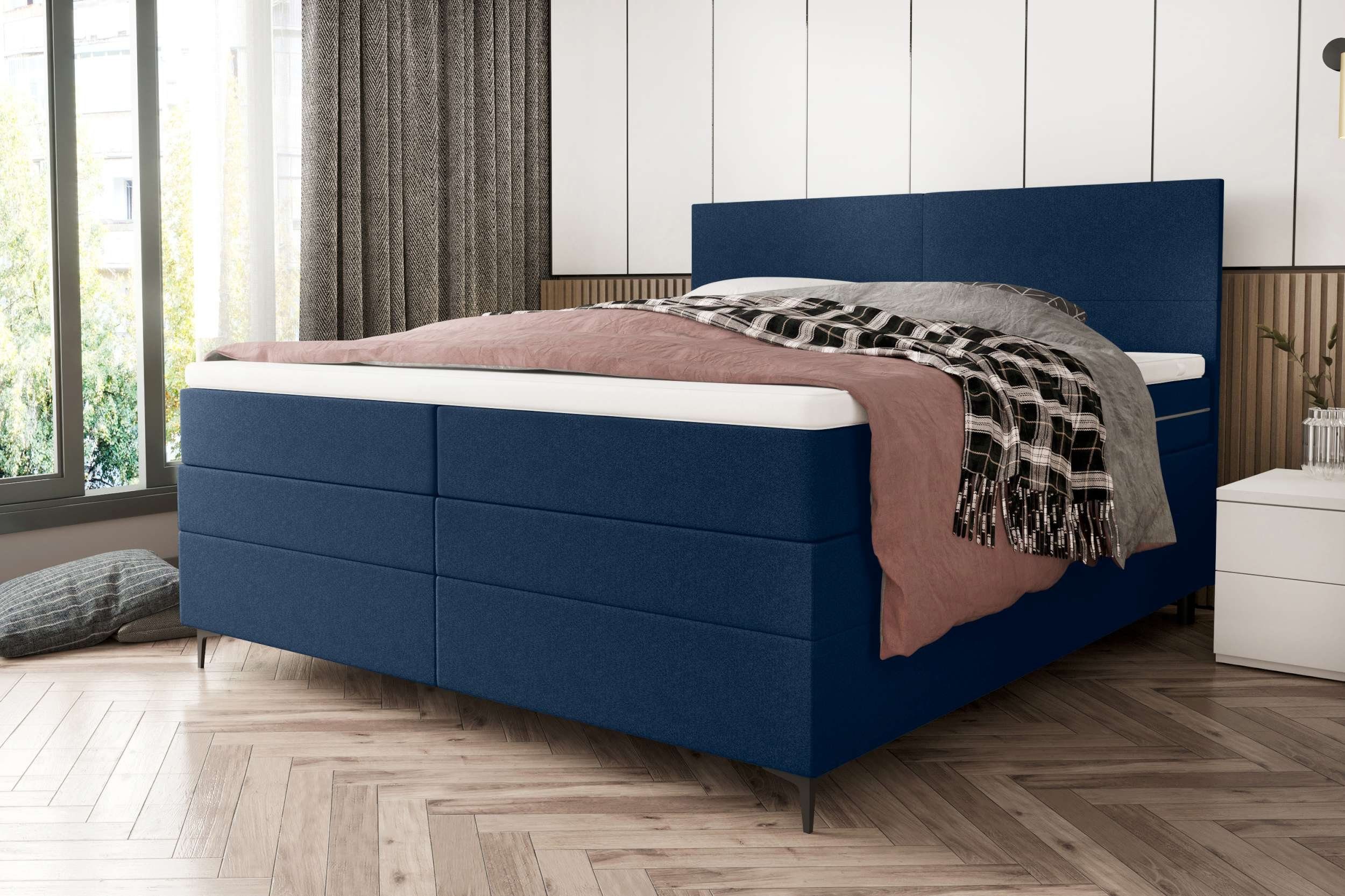 99rooms Boxspringbett Maximus (Schlafzimmerbett, Bett), 140/160/180 günstig online kaufen