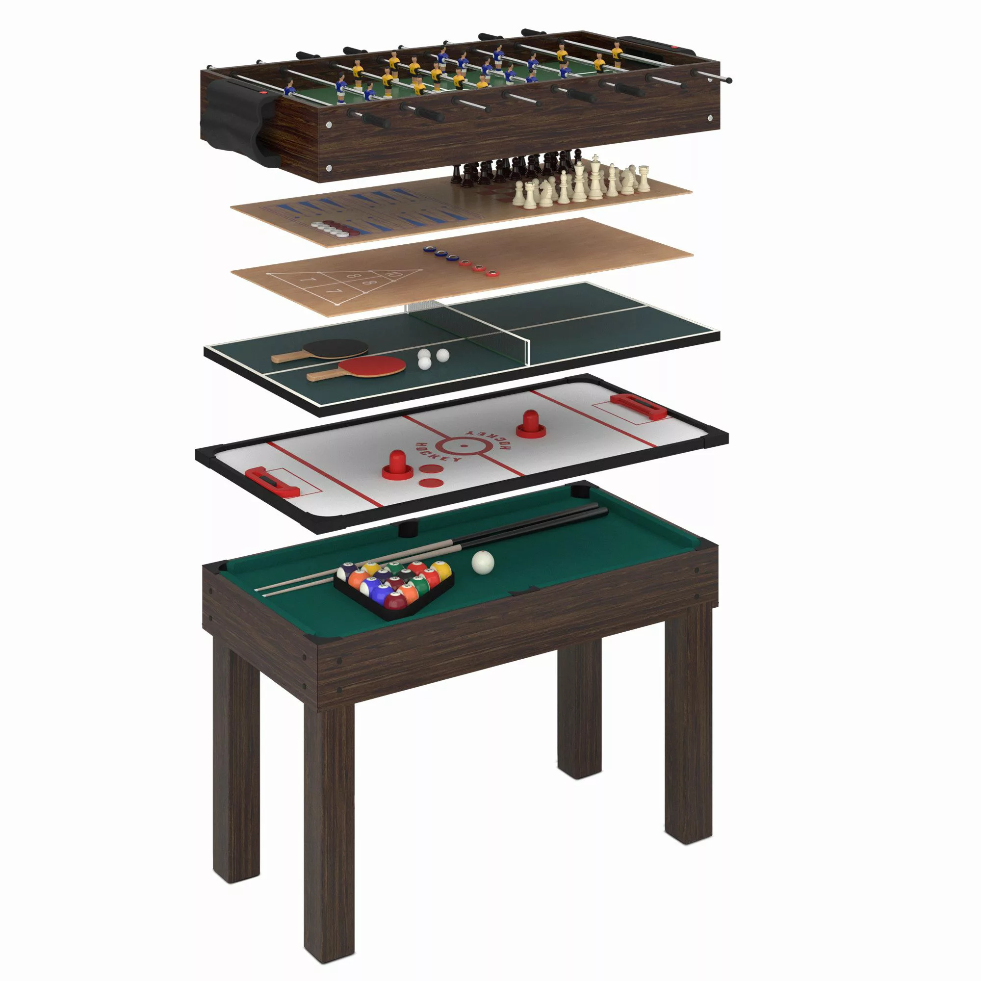 anaterra Spieltisch Multigame Spieltisch 9 in günstig online kaufen